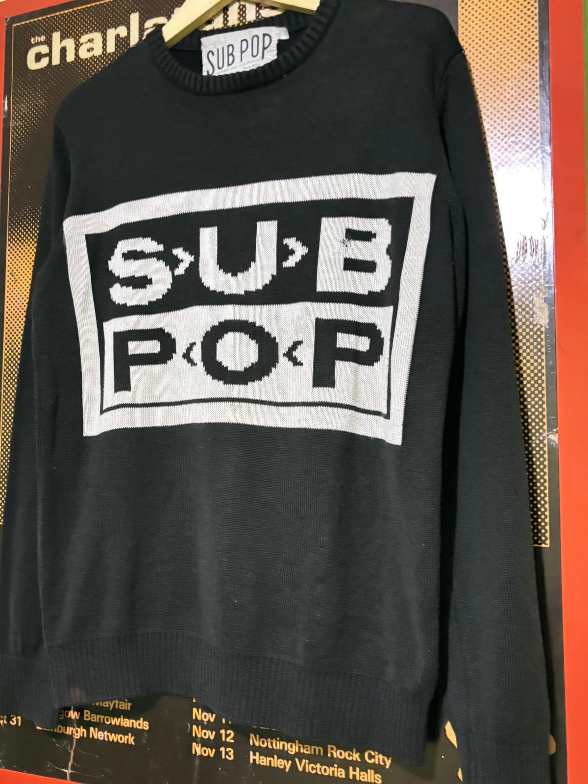 Band Tees Vintage Y2K SUB POP Knitwear,Grunge,Nirvana Size US M / EU 48-50 / 2 - 2 Thumbnail