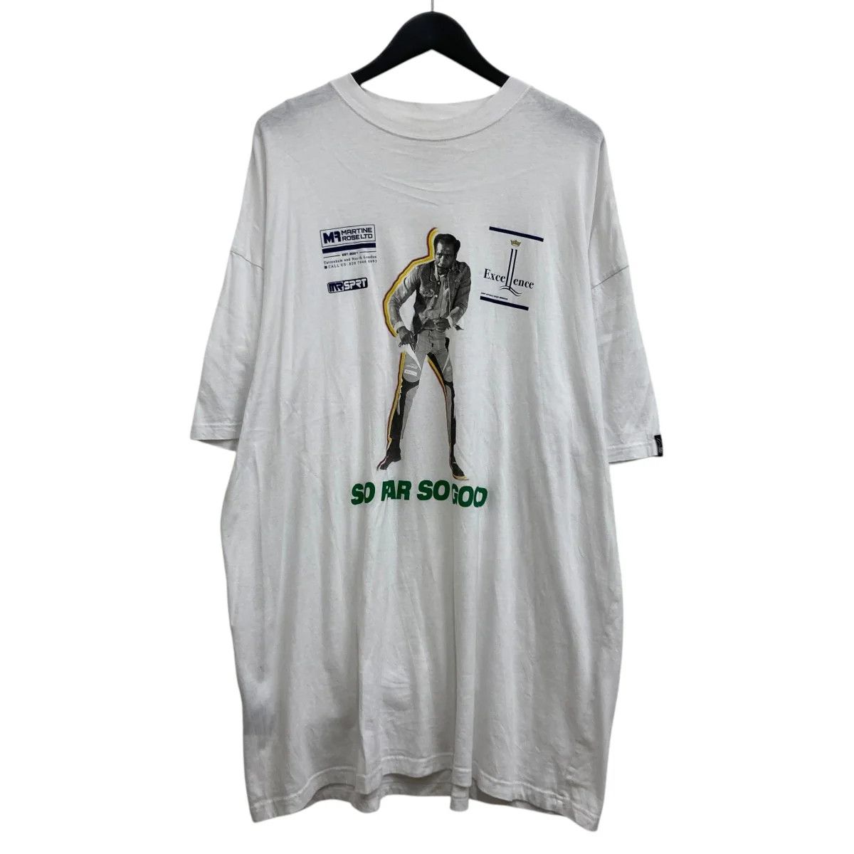 Martine Rose "SO FAR SO GOOD" Oversized Tee Size US XL / EU 56 / 4 - 1 Thumbnail
