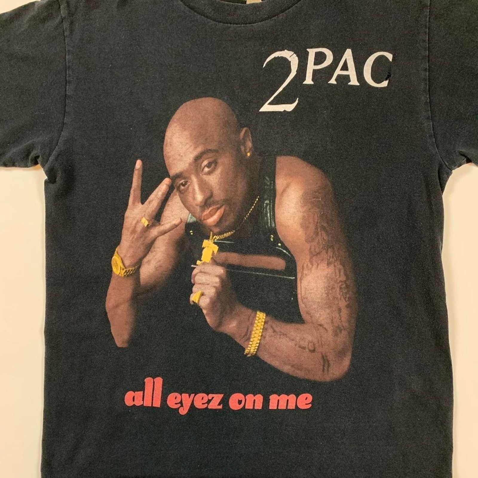Death Row Records 2005 Death Row Records Tupac “all eyez on me” t shirt Size US S / EU 44-46 / 1 - 3 Thumbnail