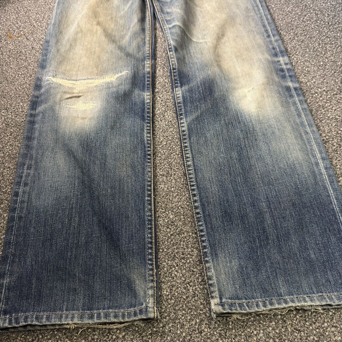 Levi's Vintage Clothing Vintage Levis 502-03 Rusty Dirty Aging Distressed Denim Size US 31 - 7 Thumbnail