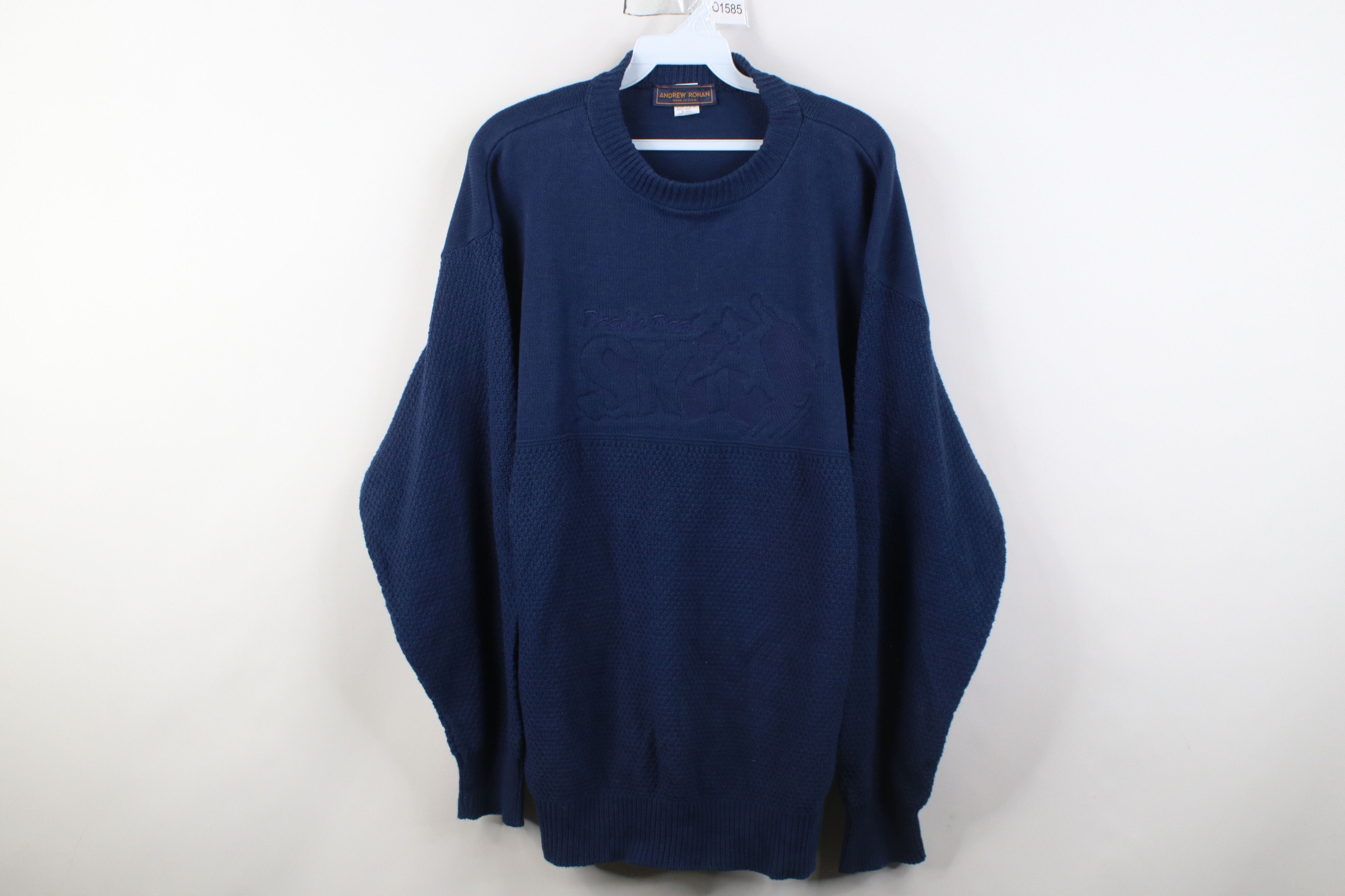 Vintage Vintage 90s Streetwear Peek n Peak Ski Skiing Knit Sweater Size US XL / EU 56 / 4 - 1 Thumbnail
