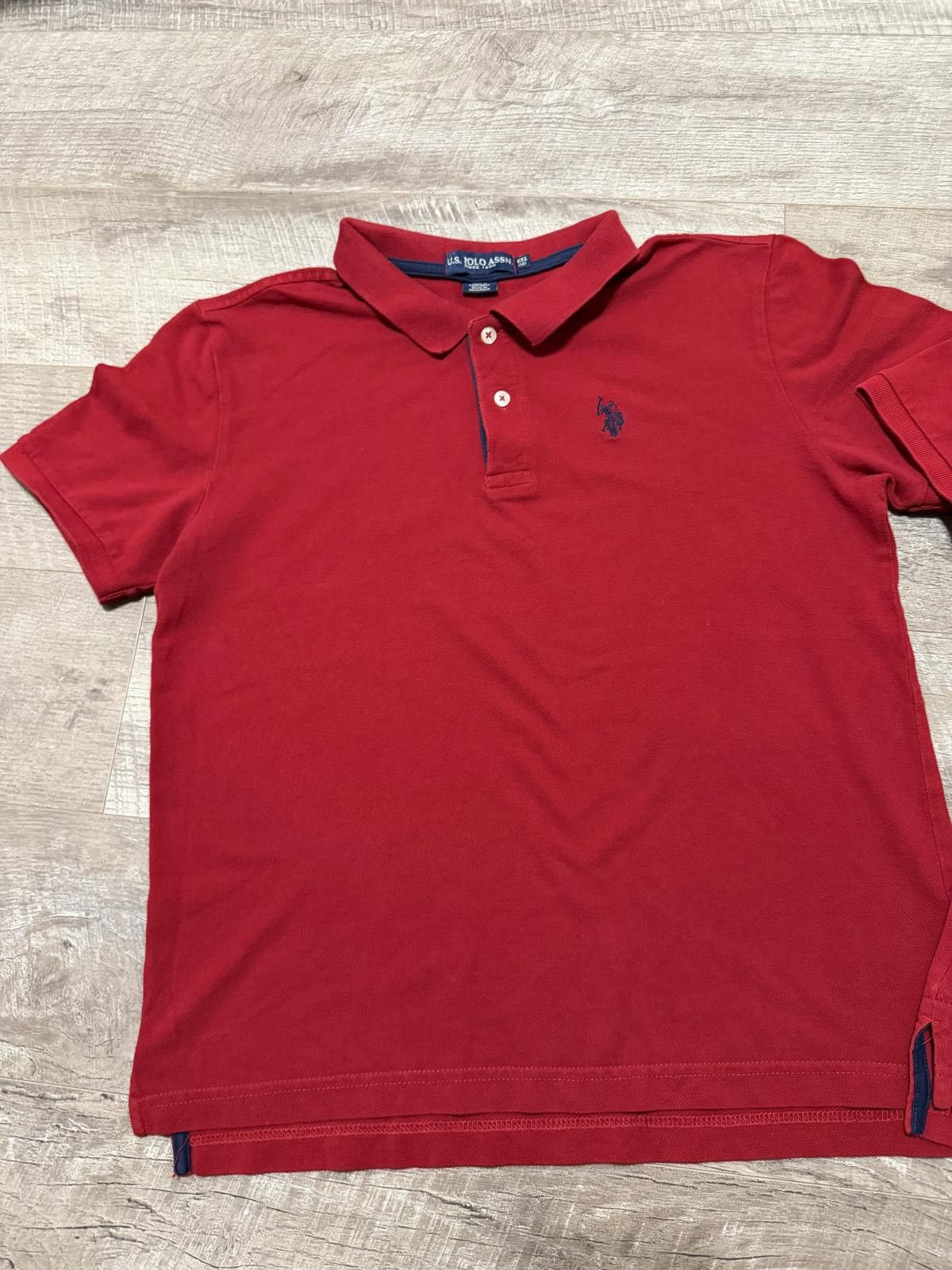 U.S. Polo Assn. U.S. Polo Assn. short-sleeve polo shirts in a red Size US XXL / EU 58 / 5 - 2 Thumbnail