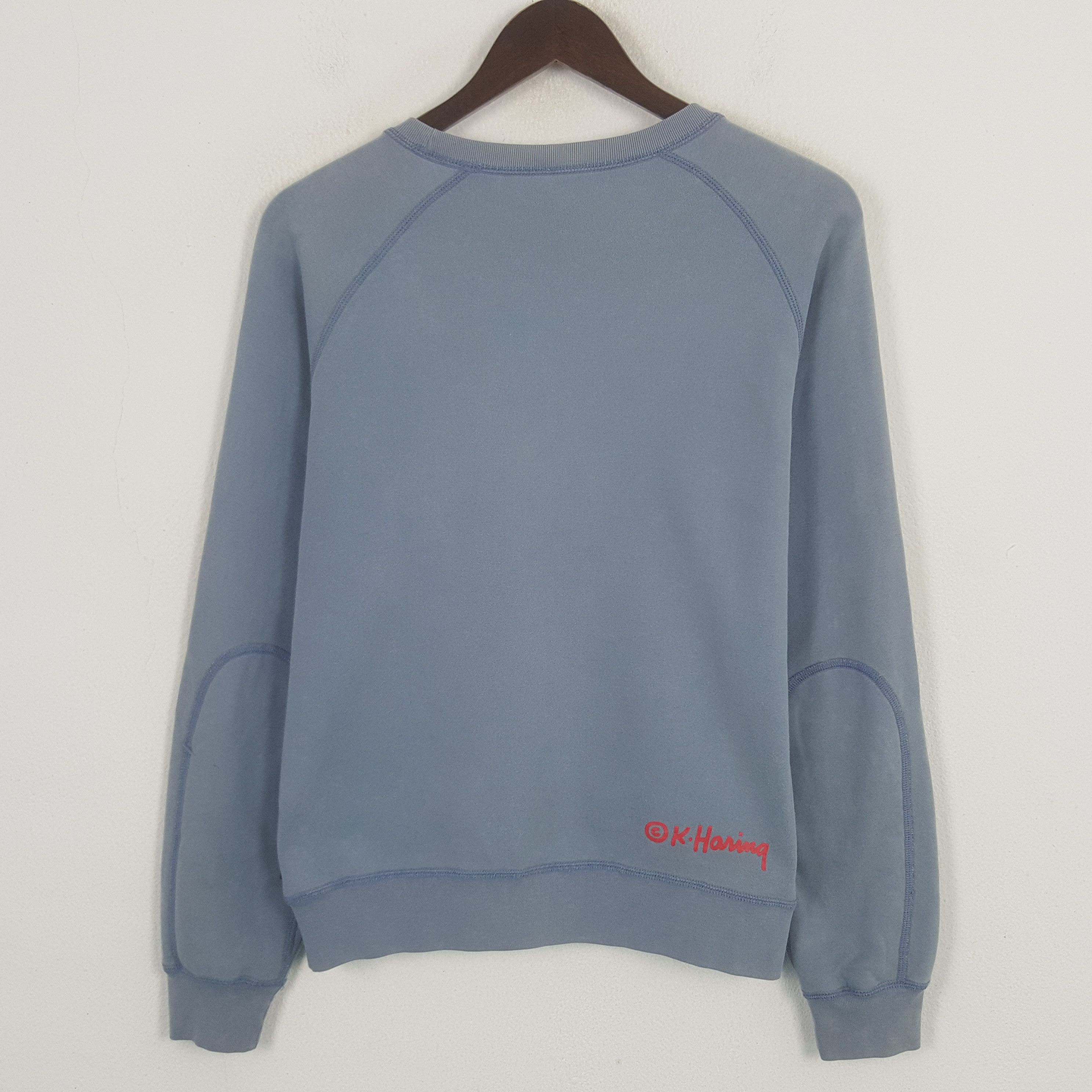 Keith Haring Vintage Keith Haring Big Logo Sweatshirt Size US S / EU 44-46 / 1 - 3 Thumbnail