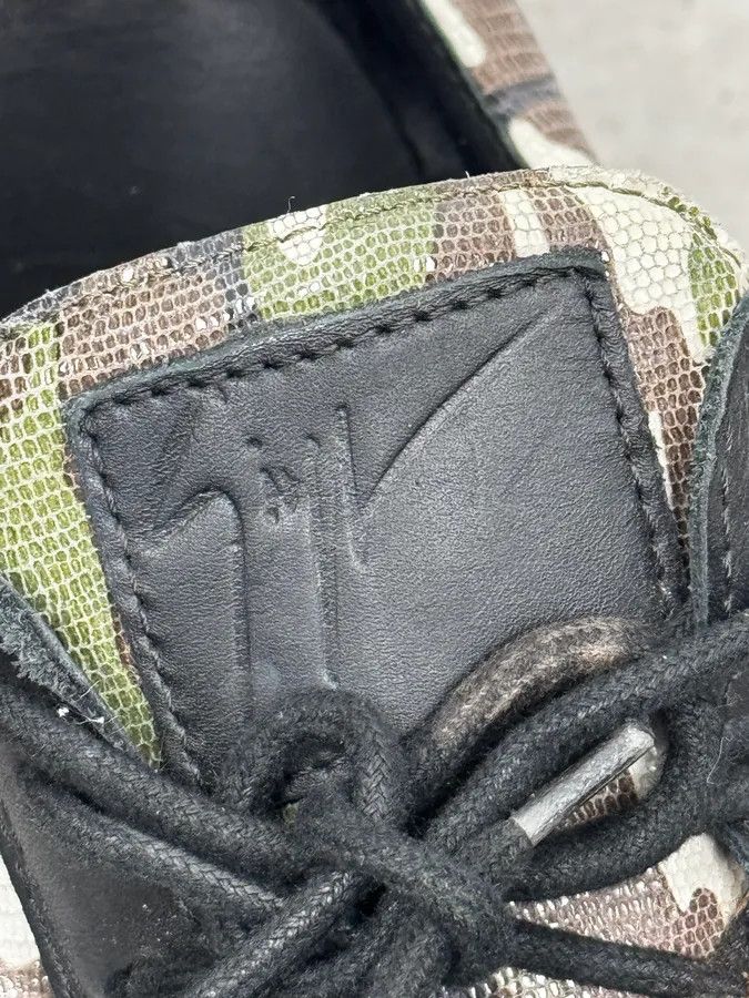Giuseppe Zanotti Zanotti Camo Zips Black Sneakers Size US 9 / EU 42 - 7 Thumbnail