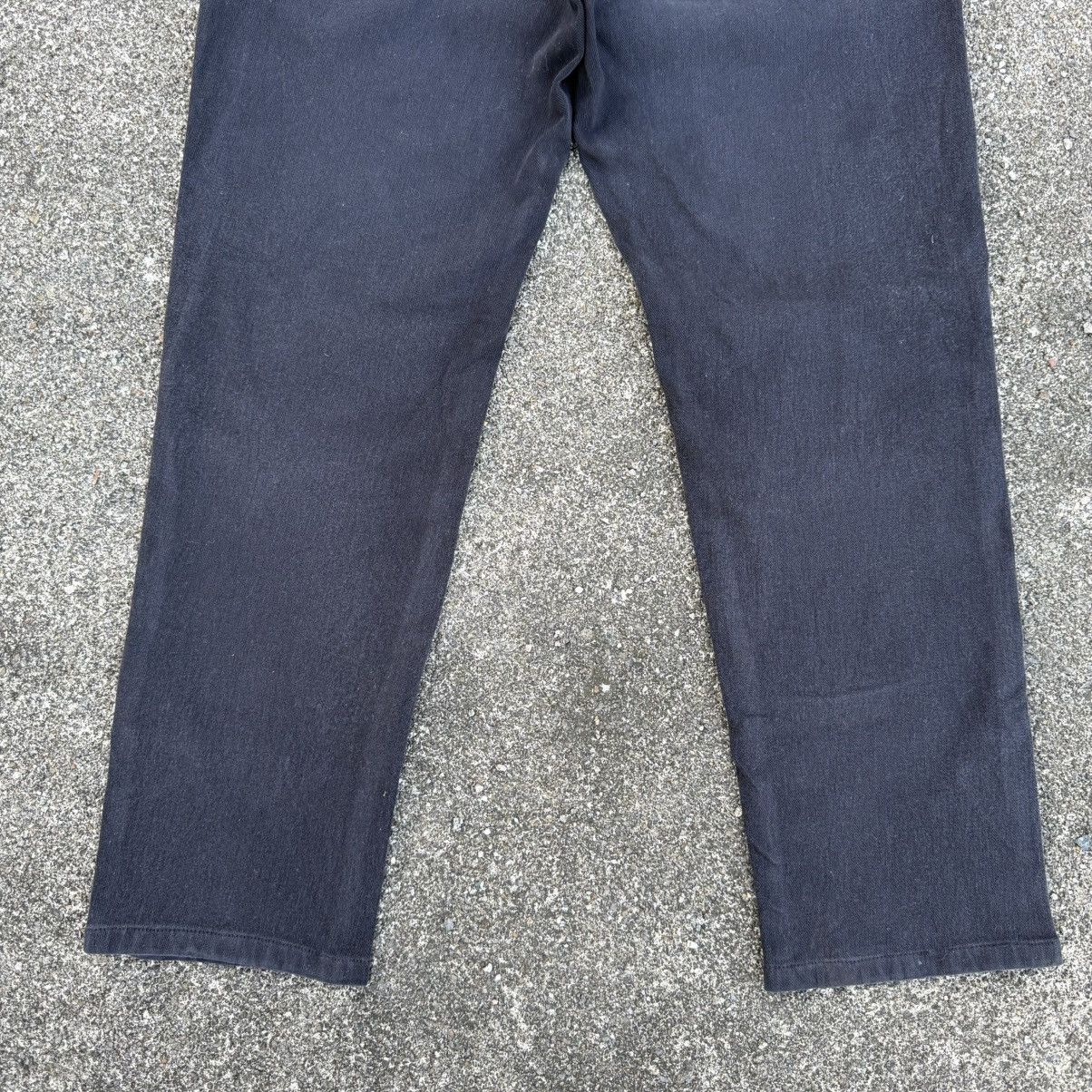 Edwin VINTAGE EDWIN JERSEY DENIM BLACK JEAN PANTS Size US 31 - 9 Thumbnail