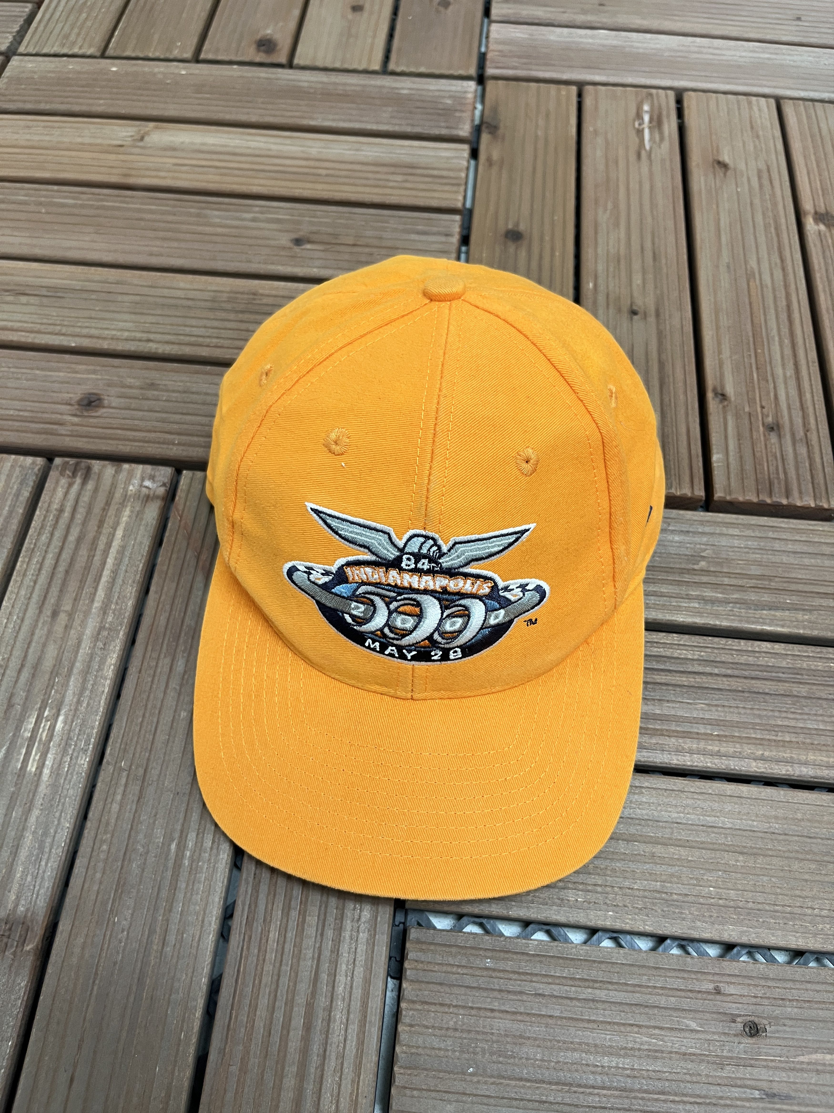 Vintage Indianapolis 500 2000 Vintage Orange Hat Cap Size ONE SIZE - 1 Thumbnail