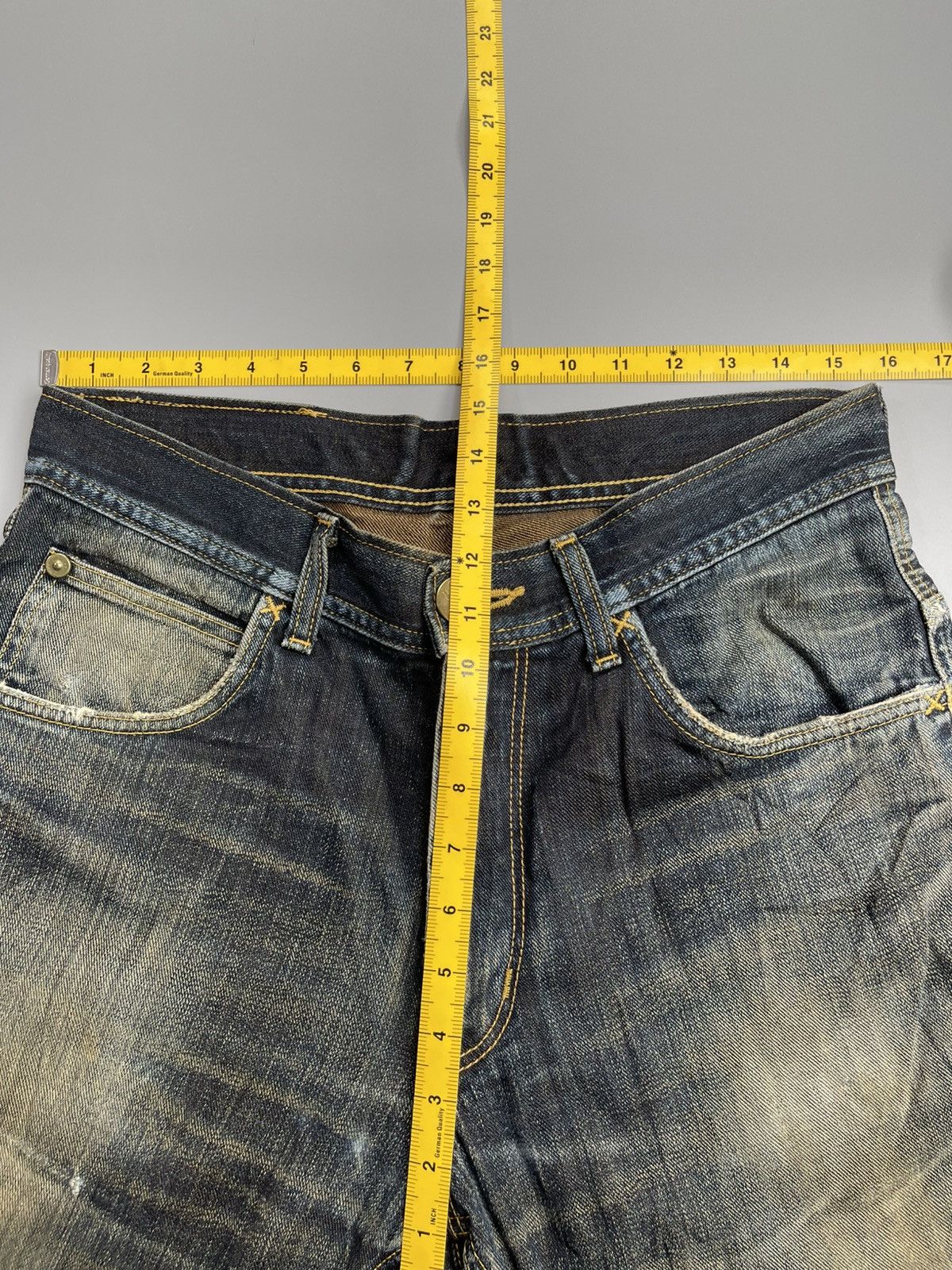 Lee LEE 101 straight fit jeans with a nice fade jeans Size US 32 / EU 48 - 6 Thumbnail
