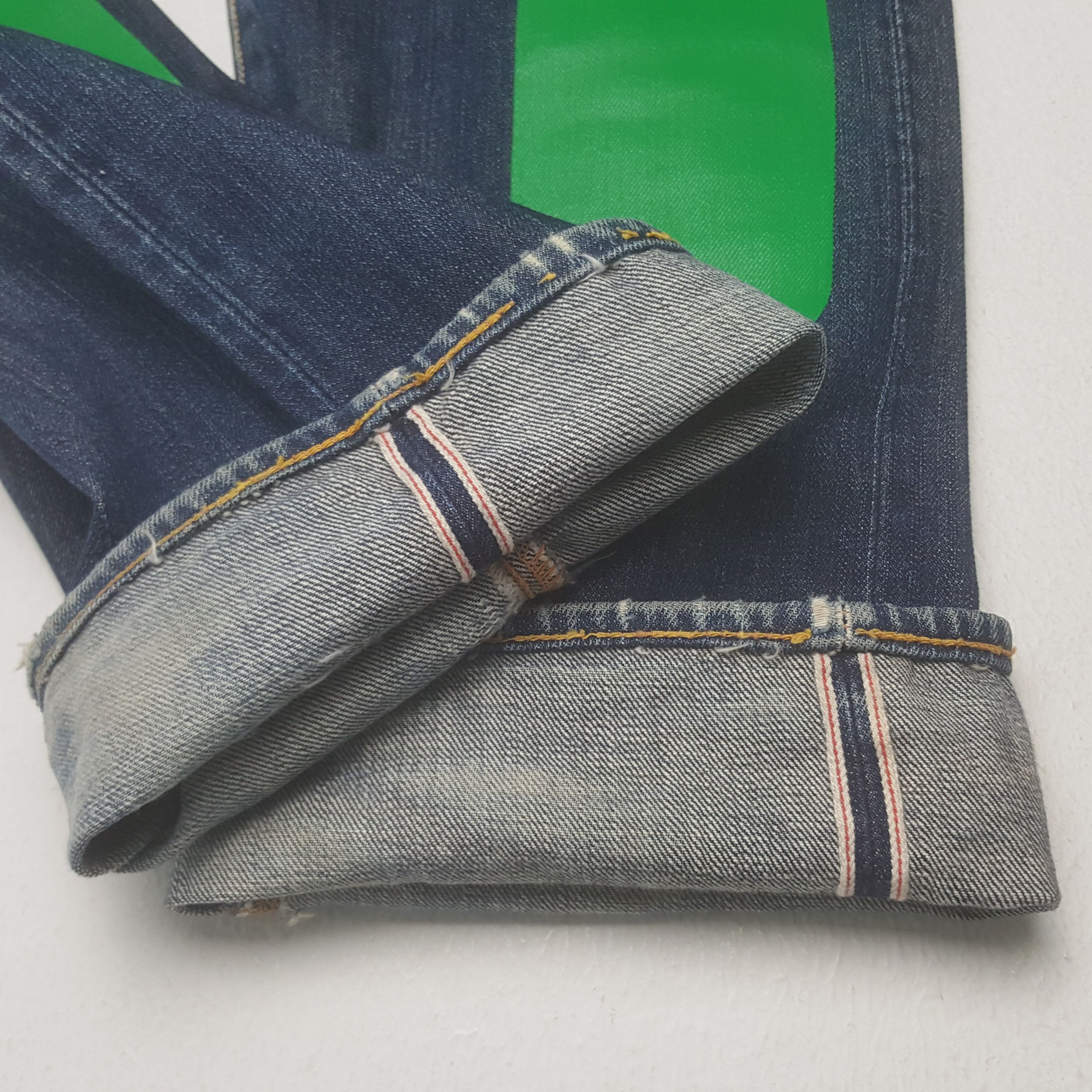 Evisu Vintage Evisu Japan Selvedge Custom Art Daicock Denim Jeans Size US 30 / EU 46 - 12 Thumbnail