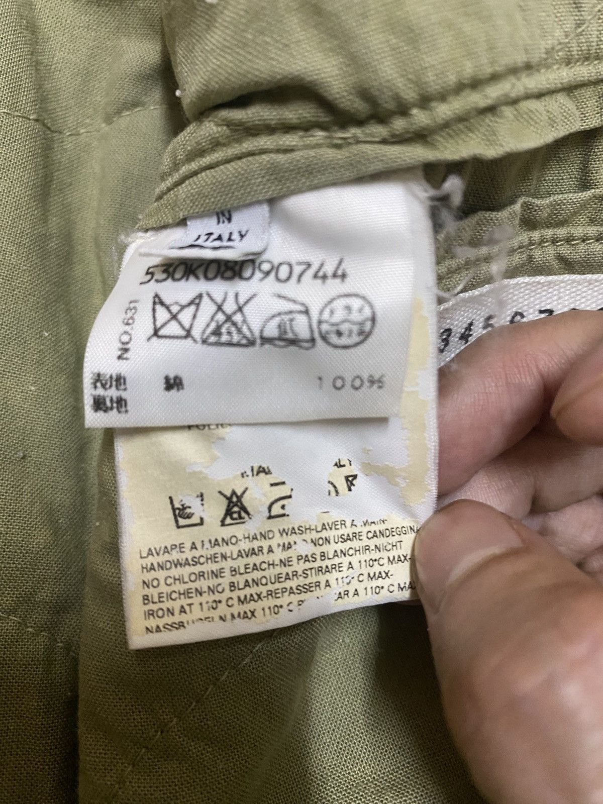 Maison Margiela Maison Margiela 10 M65 military thrashed jacket Size US M / EU 48-50 / 2 - 11 Thumbnail