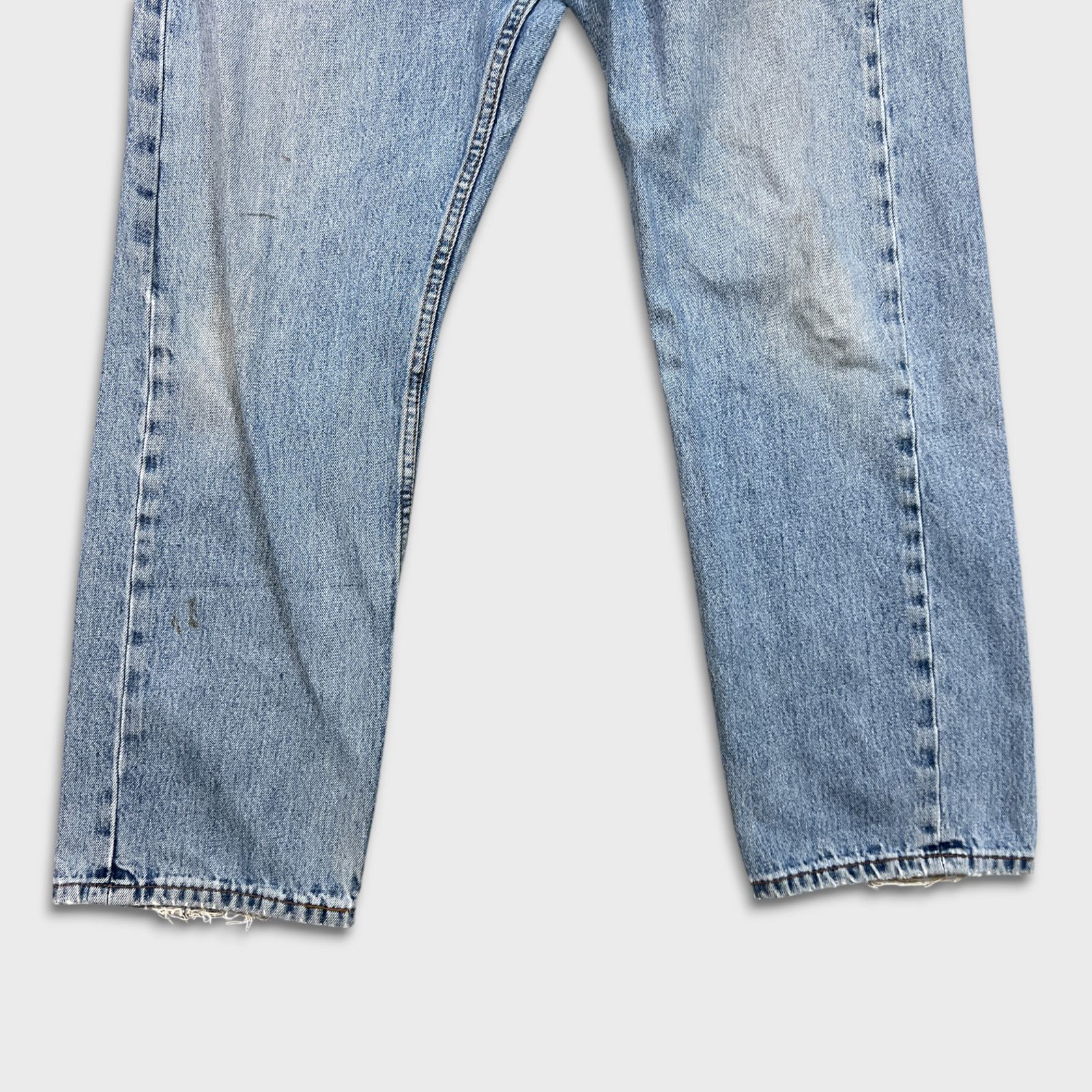 Levi's × Vintage Levi's 505 Jeans 36x30 Original Regular Straight Leg Denim Size US 36 / EU 52 - 4 Thumbnail