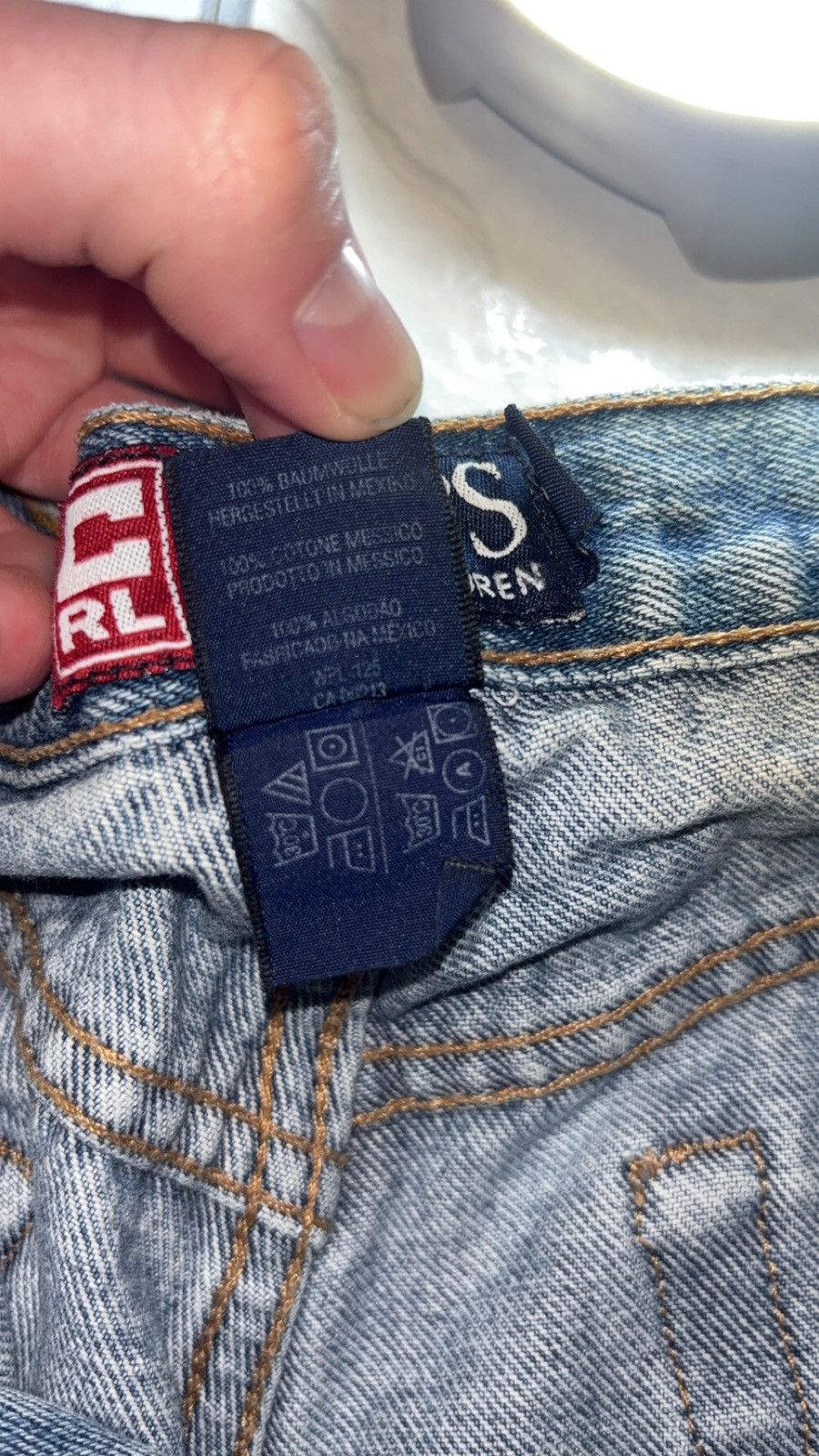 Chaps Ralph Lauren Mens Chaps Raulph Lauren Blue Jeans 34/30 Size US 34 / EU 50 - 7 Thumbnail