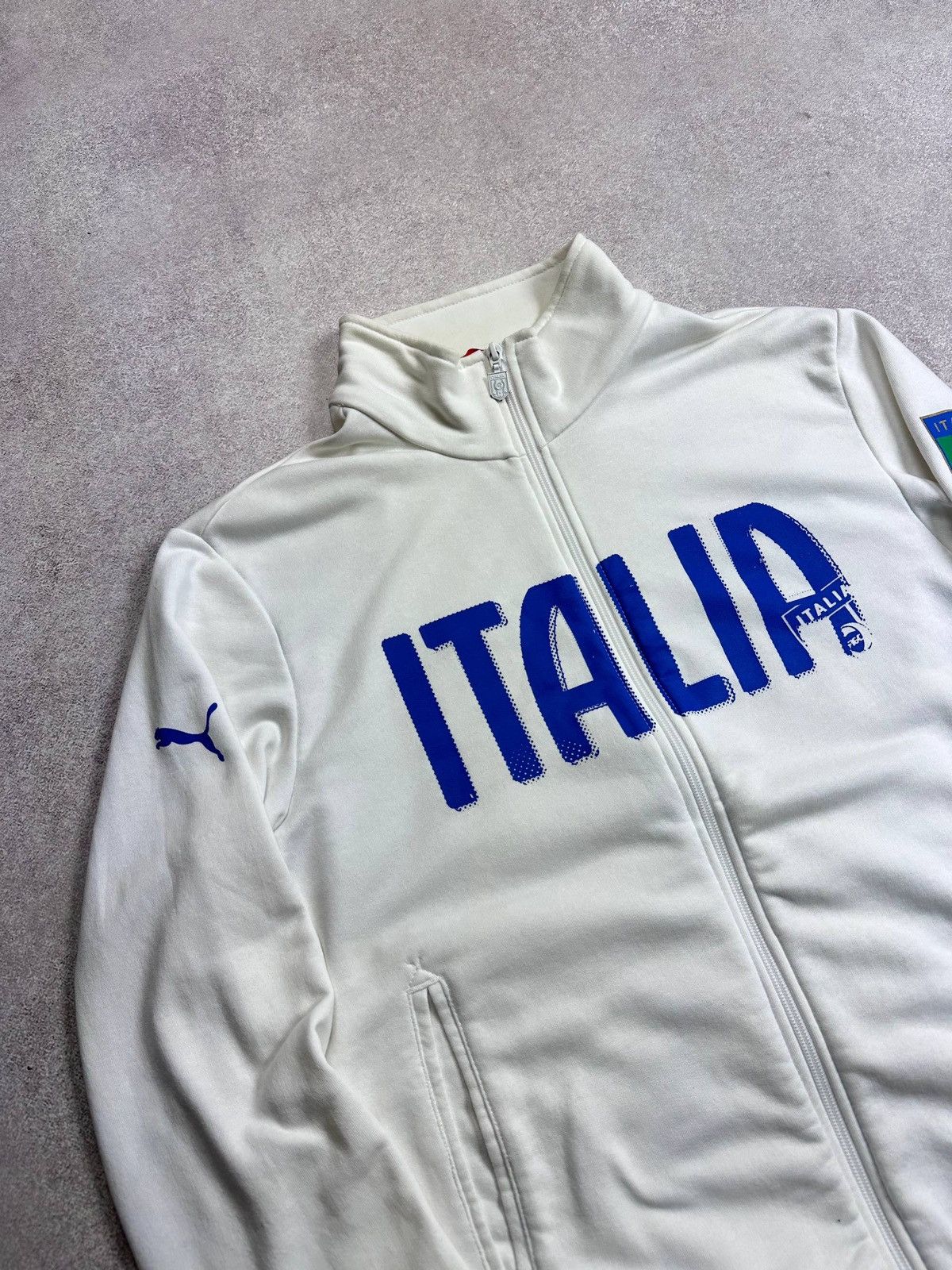Puma Vintage Puma Italia Spellout Olympic Jacket L Size US L / EU 52-54 / 3 - 2 Thumbnail