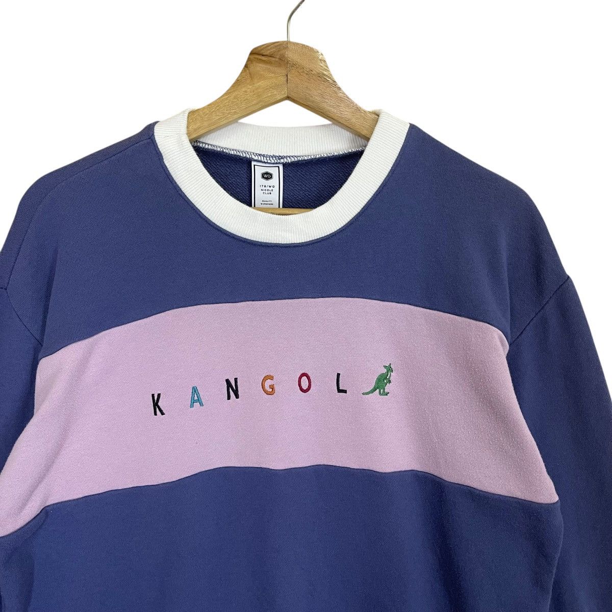 Japanese Brand × Kangol KANGOL PULLOVER CROPPED SWEATSHIRT Size US S / EU 44-46 / 1 - 4 Thumbnail