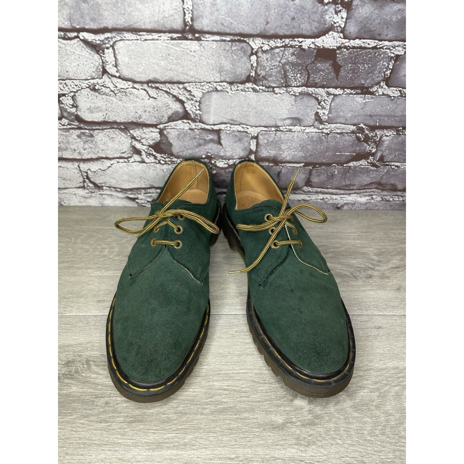 Dr. Martens Doc Dr. Martens Green Suede Leather Oxfords Shoes Men’s Sz 1 Size US 10 / EU 43 - 21 Thumbnail