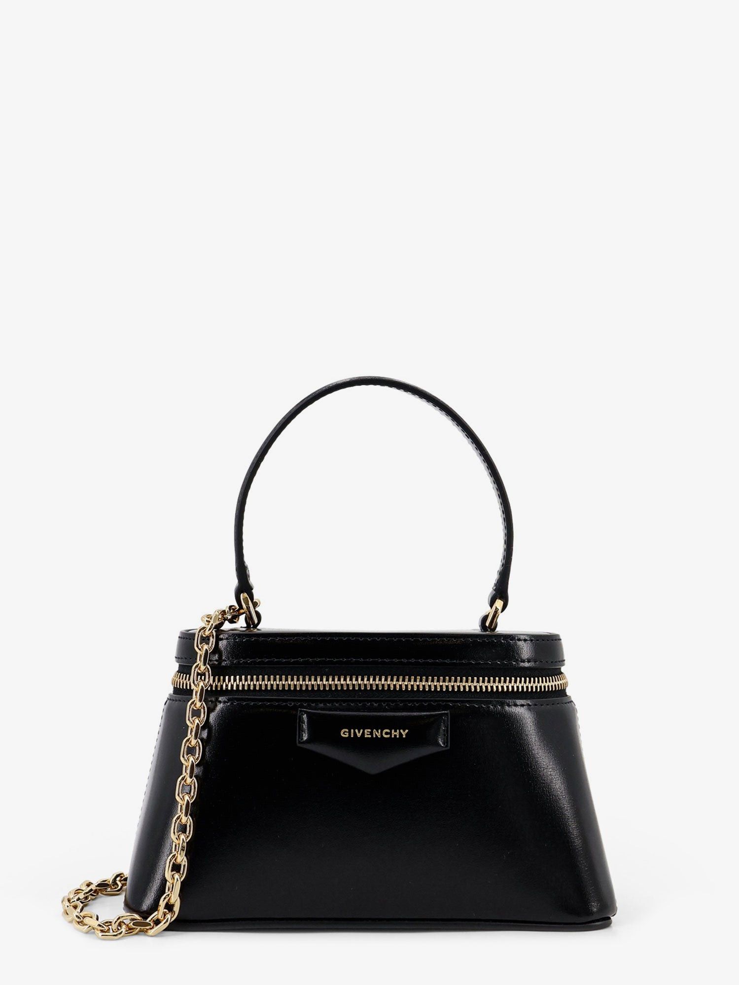 Givenchy Vanity Antigona Leather Handbag With Lettering Logo On The Front Size ONE SIZE - 1 Thumbnail