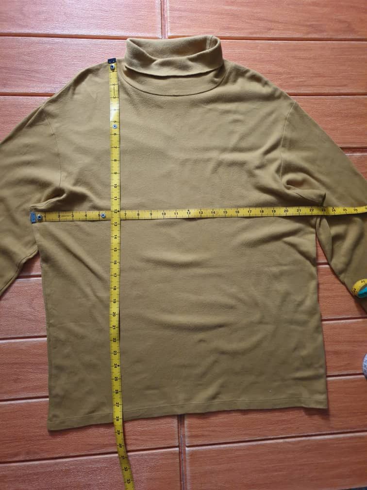 Japanese Brand Gu turtle neck longsleeve shirt Size US XL / EU 56 / 4 - 6 Thumbnail