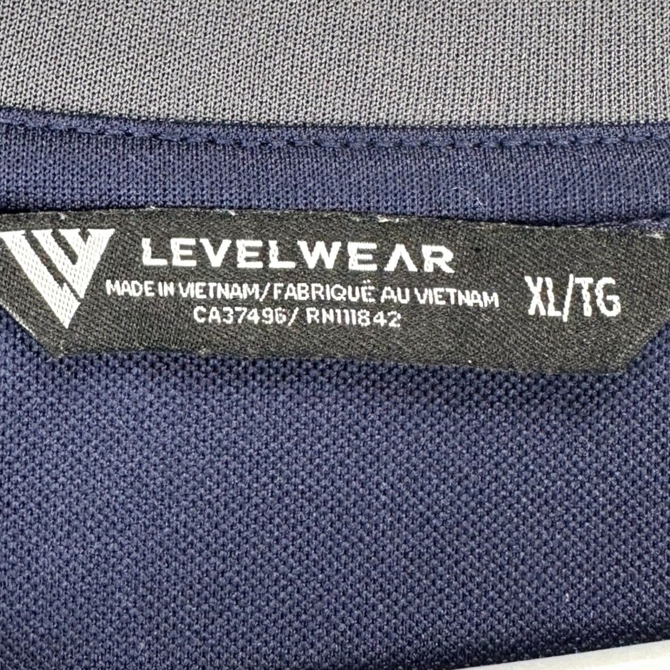 Vintage Columbus Blue Jackets Levelwear Mens XL Shirt Henley Blue Gray NHL Hockey EUC Size US XL / EU 56 / 4 - 3 Thumbnail