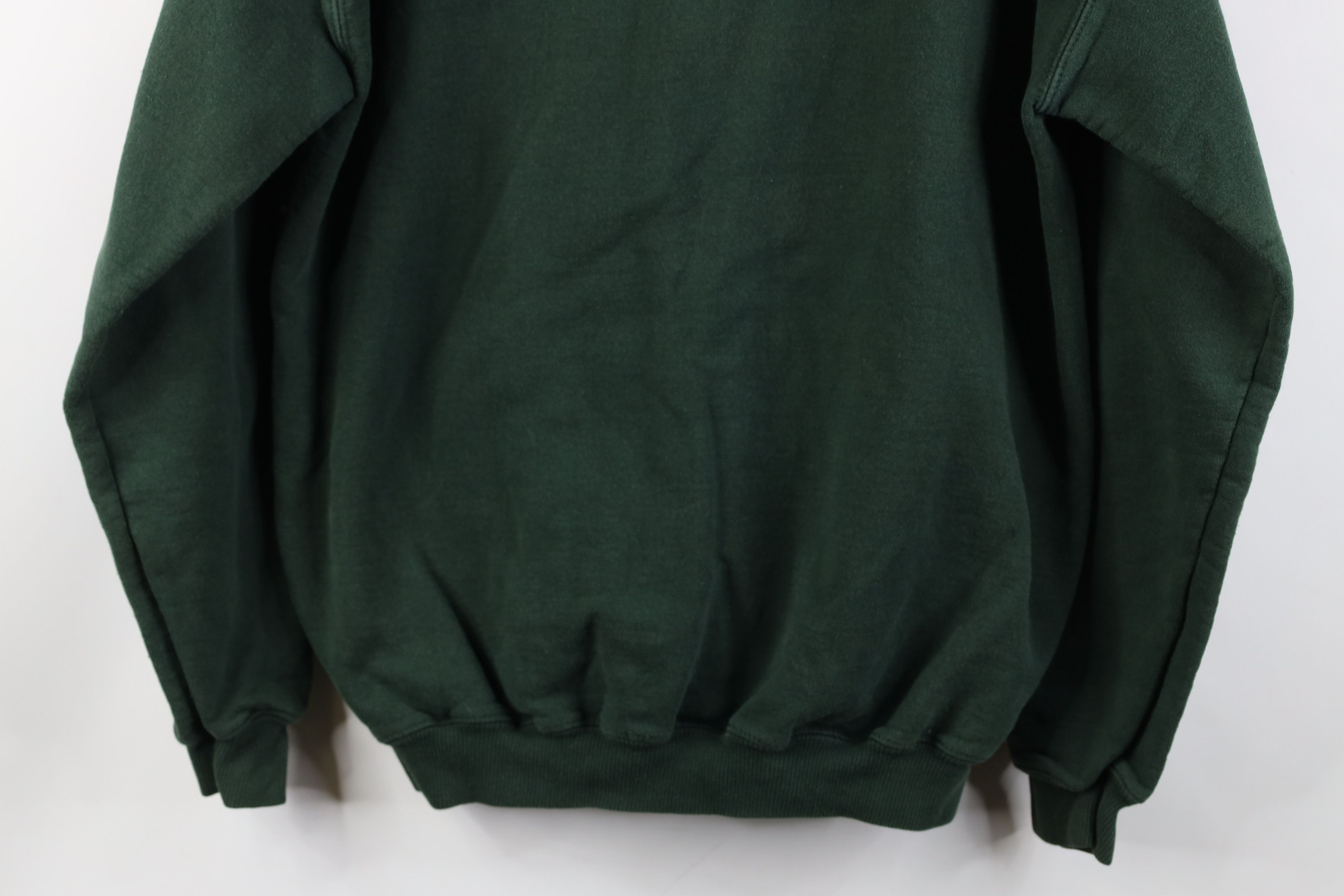 Vintage Vintage Y2K Streetwear Blank Heavyweight Hoodie Sweatshirt Size US M / EU 48-50 / 2 - 12 Thumbnail