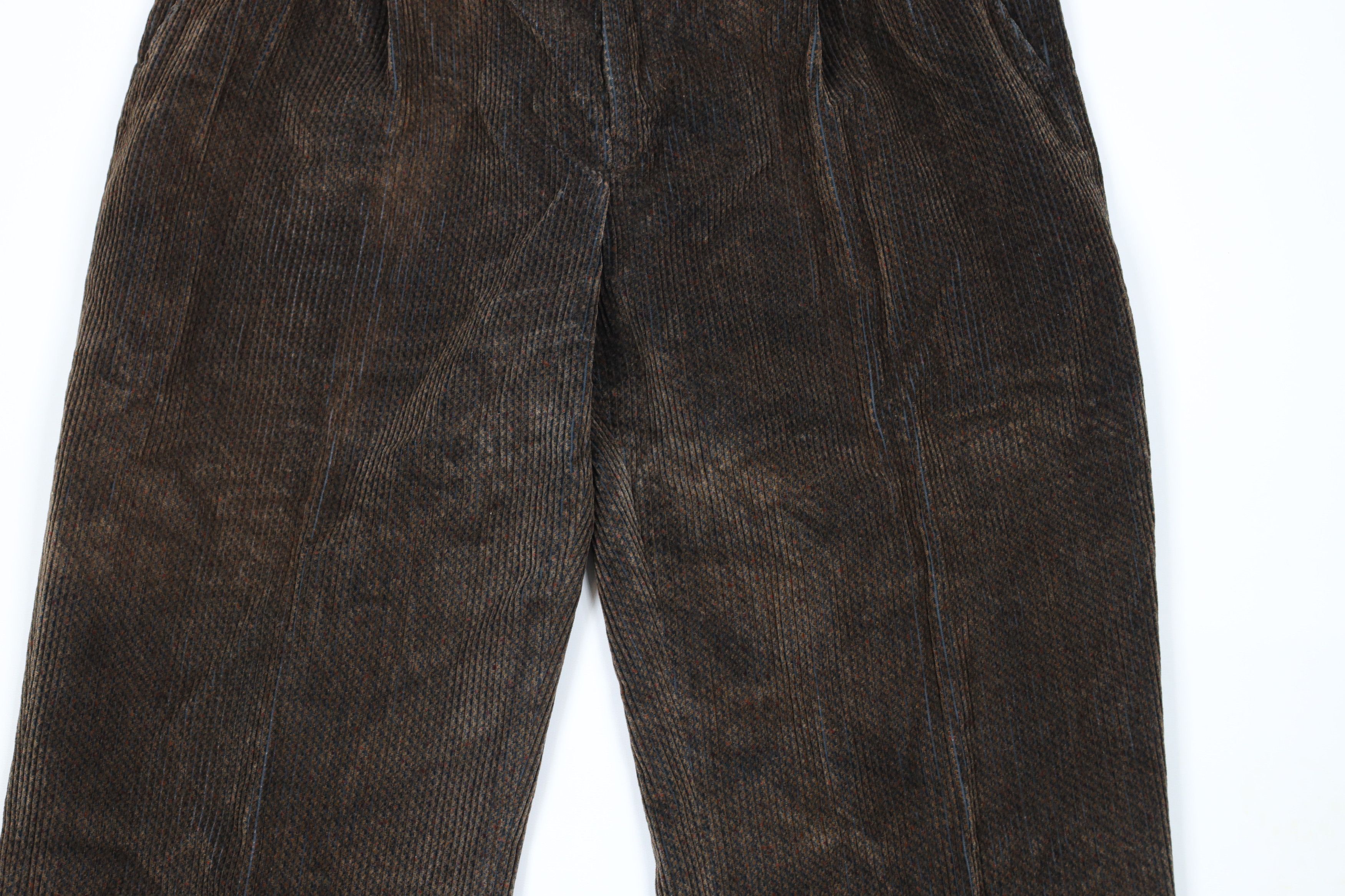 Vintage Vintage 90s Streetwear Fleck Thick Corduroy Chino Pants Size US 36 / EU 52 - 3 Thumbnail