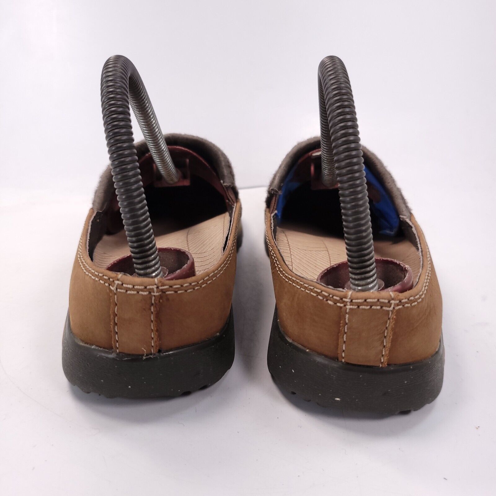 Chaco Chaco Quinn Leather Casual Clog Women Size 6.5 J105802 Brown Size US 6.5 / IT 36.5 - 3 Thumbnail