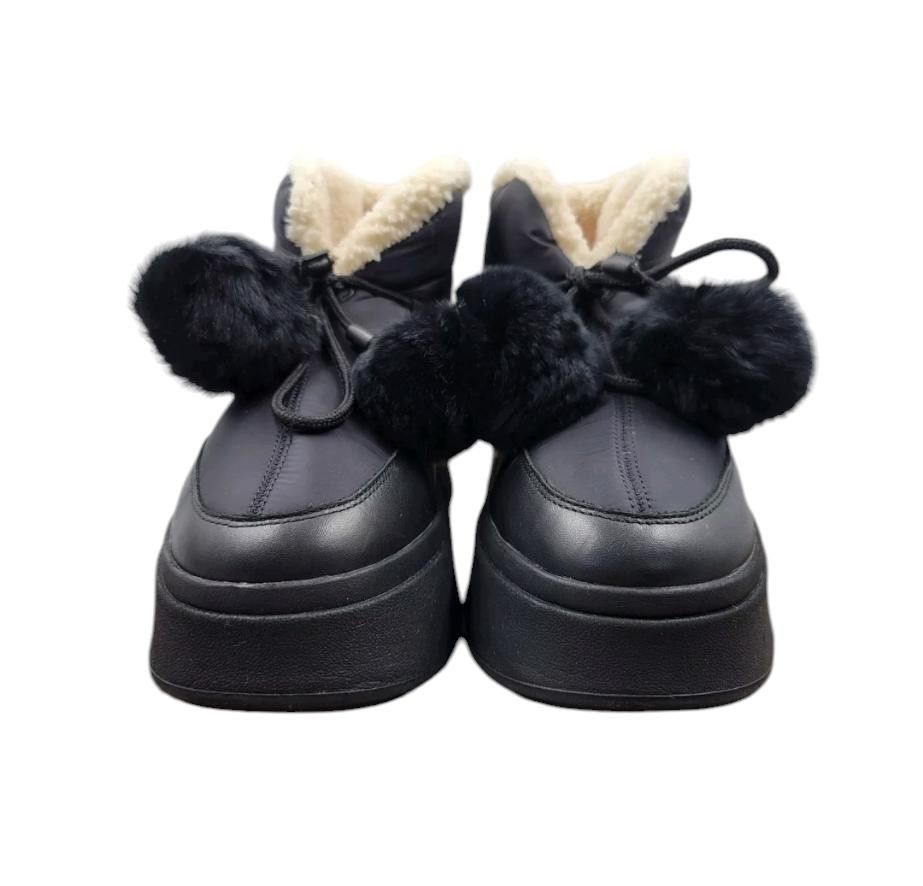 Designer Ash Fur-Lined Platform Boots - Size 9 Size US 9 / IT 39 - 2 Thumbnail