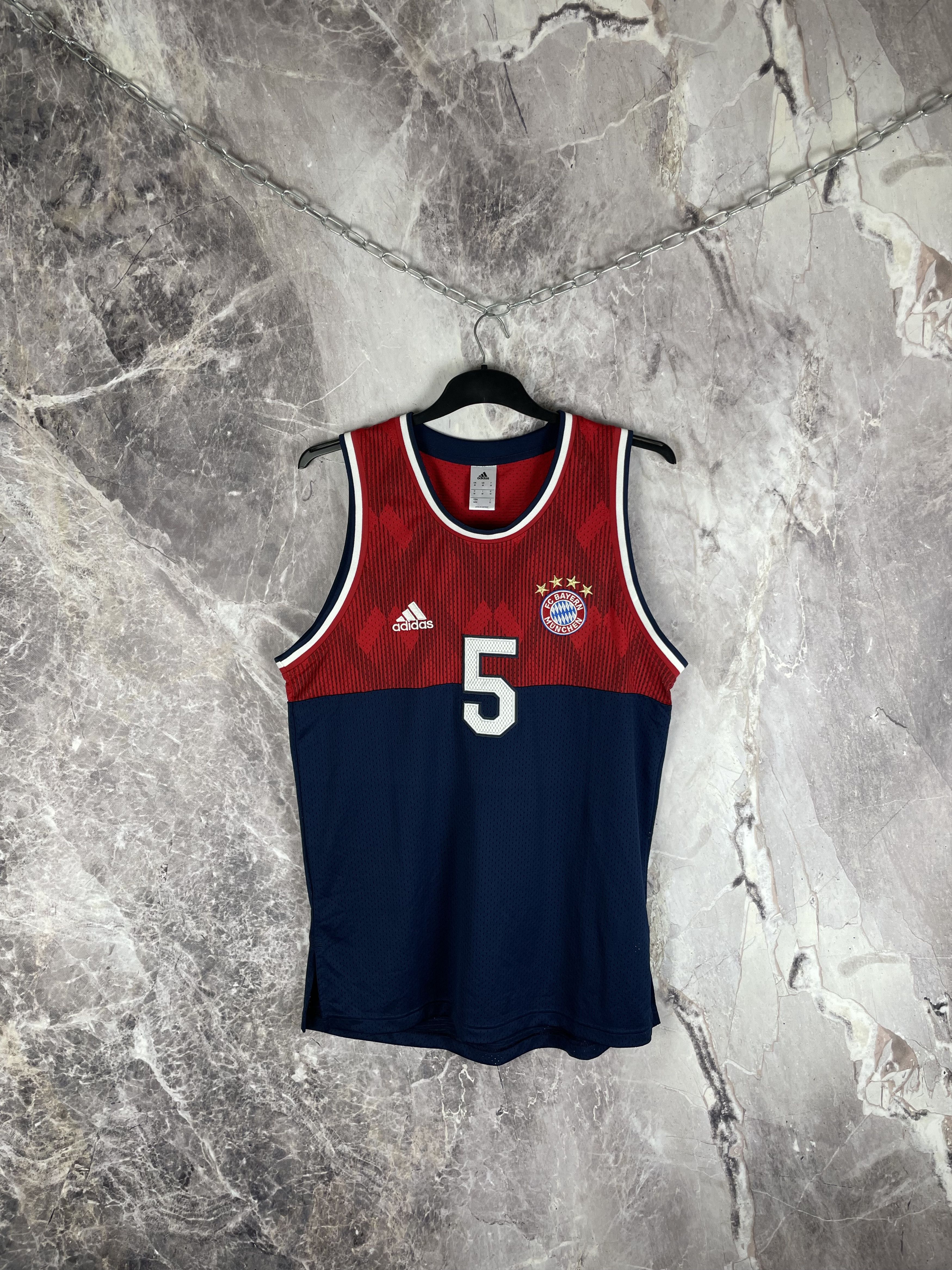 Adidas Bayern Munich Home Jersey Vintage 5 Size US M / EU 48-50 / 2 - 1 Thumbnail