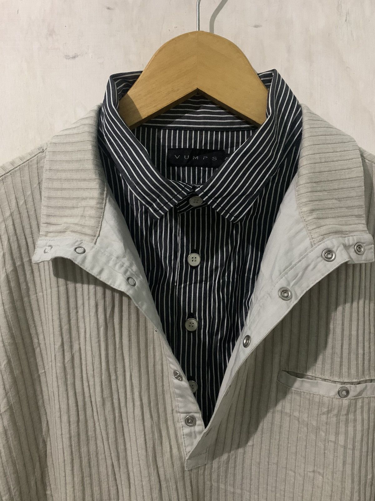 Japanese Brand Japanese Gothic Double Layer Long Sleeve Vumps LGB Style Size US L / EU 52-54 / 3 - 2 Thumbnail