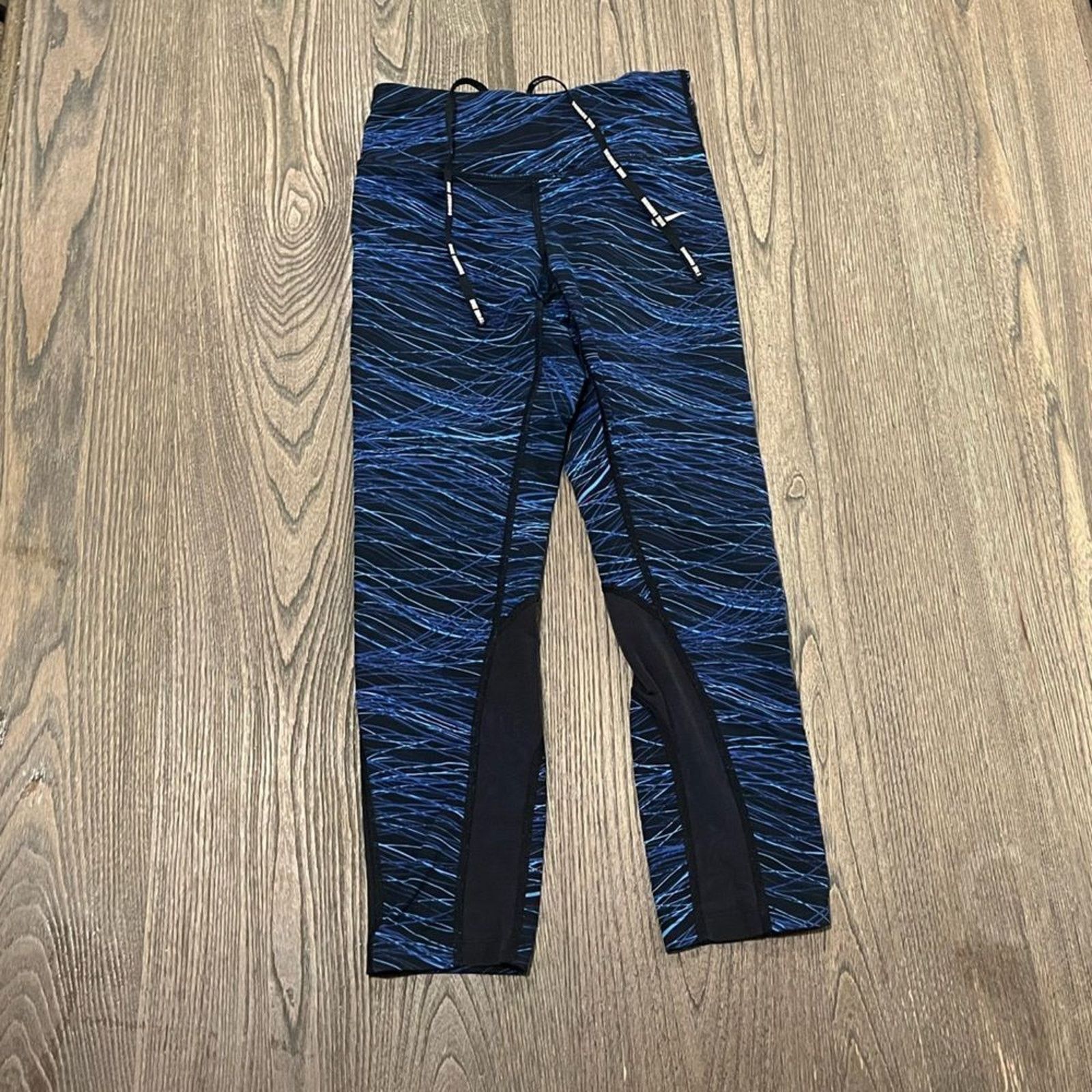 Nike Nike Power Epic Lux Cropped Leggings Blue Print Size XS Size 24" / US 00 / IT 34 - 1 Thumbnail