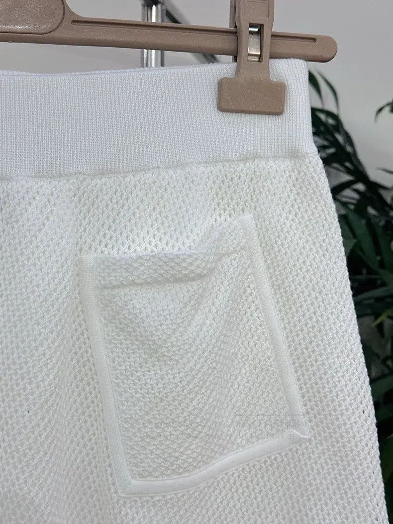 Brunello Cucinelli Brunello Cucinelli size M Ladies Cotton Dry Mesh Sports Sho Size 27" / US 4 / IT 40 - 5 Thumbnail