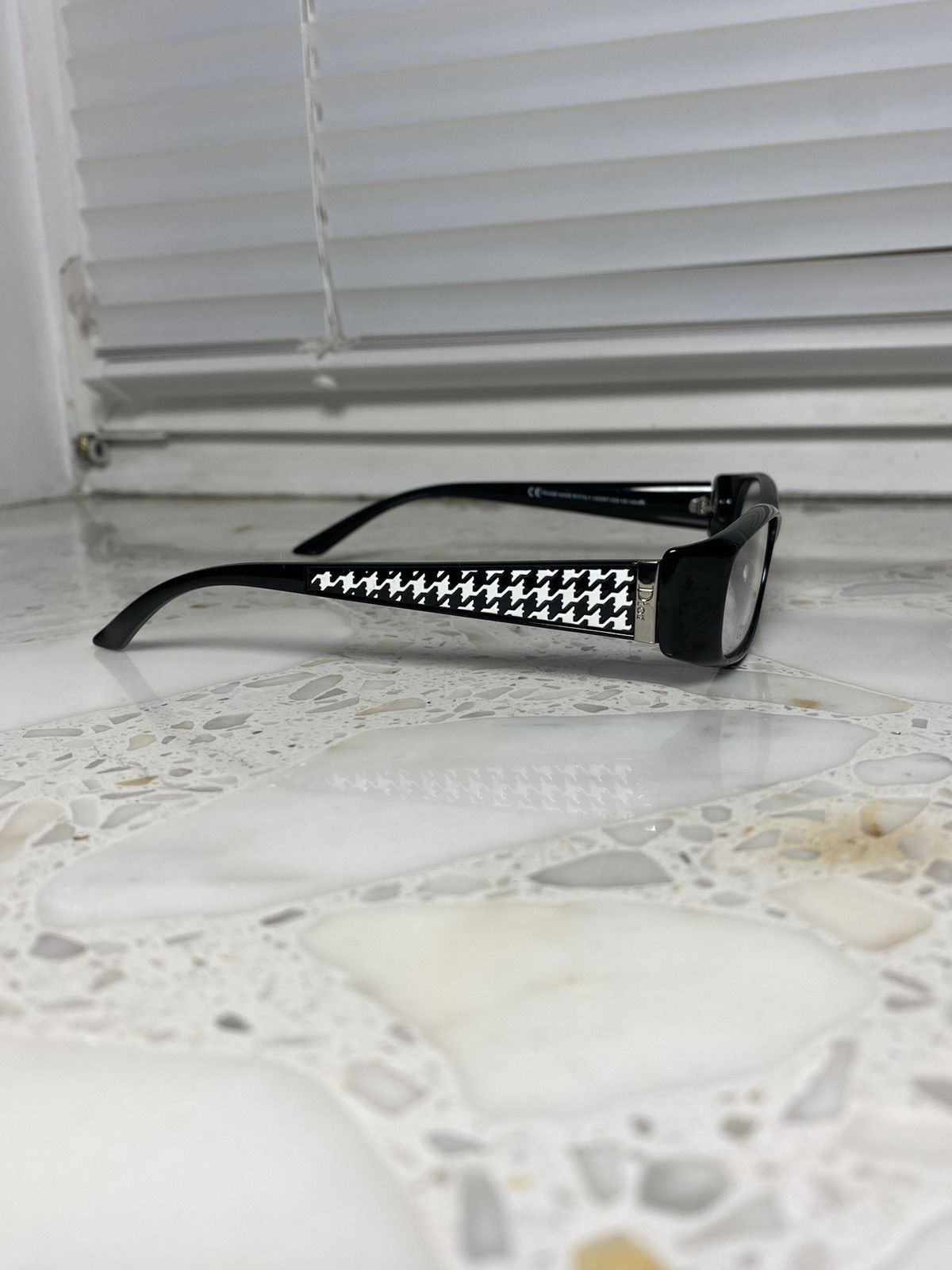 Dior × Vintage Dior Silver Tab Vintage Sunglasses Size ONE SIZE - 6 Thumbnail