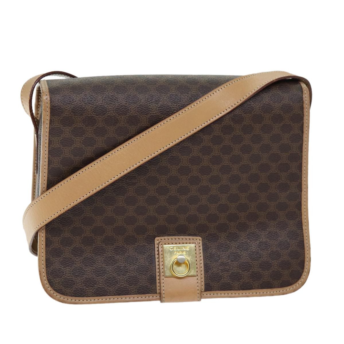 Celine Celine Macadam Shoulder Bag PVC Leather Size ONE SIZE - 1 Thumbnail