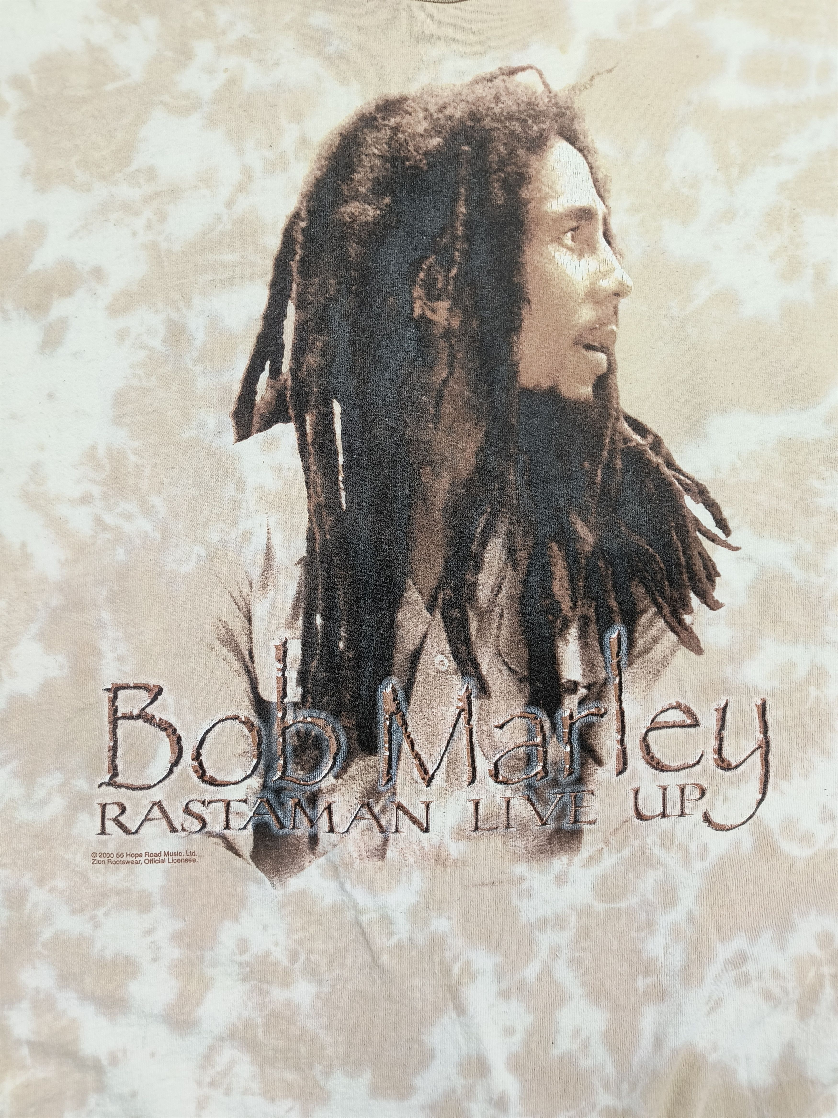 Vintage Vintage Y2K Bob Marley rastaman live up tee Size US L / EU 52-54 / 3 - 1 Thumbnail