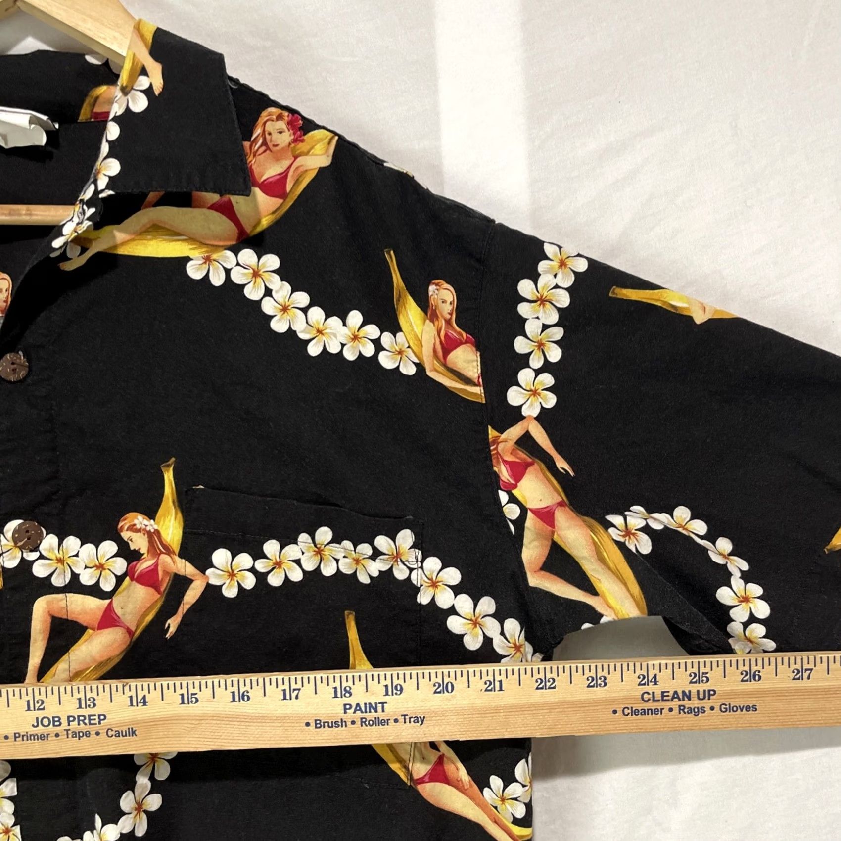 Vintage VINTAGE Murf Mens Shirt XL Hawaiian Floral Short Sleeve Button-Up Collared Beach California XLGirls? Size US XL / EU 56 / 4 - 7 Thumbnail