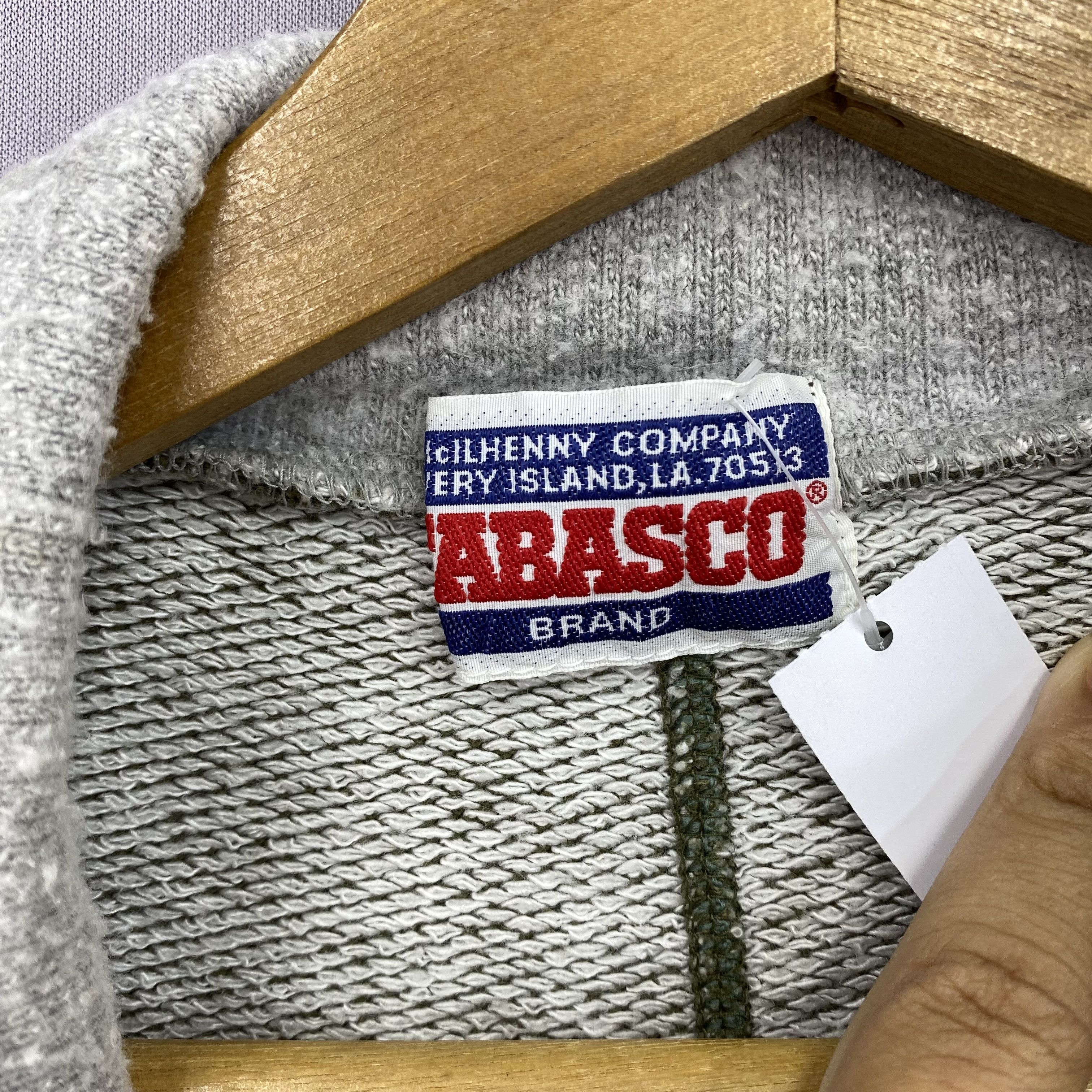 Tabasco Vintage 90s Tabasco Hot Sauce Sweater Sweatshirt Jumper Size US L / EU 52-54 / 3 - 7 Thumbnail