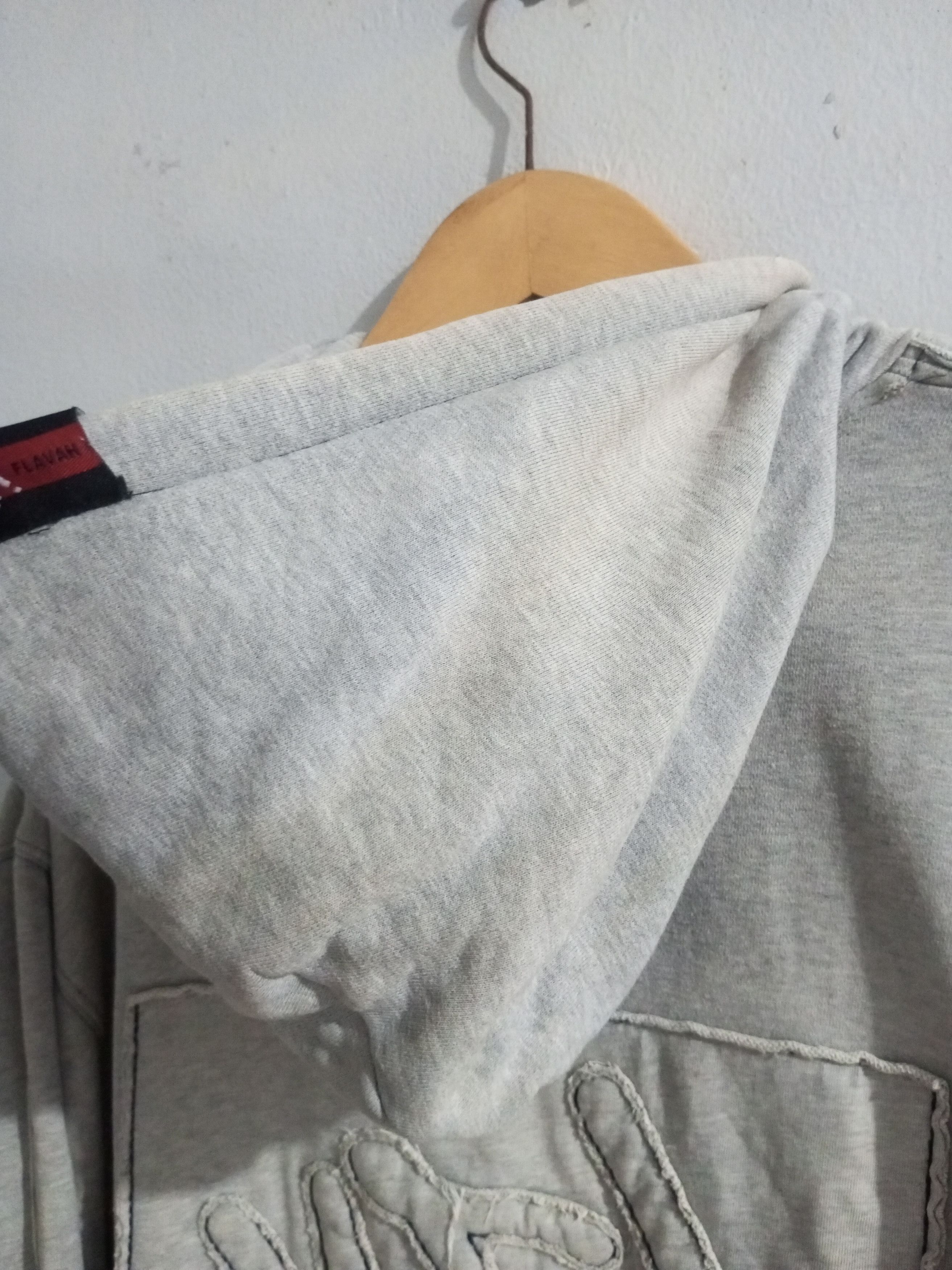 20471120 Vintage y2k majah flavah sun fadded distressed worn hoodie Size US XL / EU 56 / 4 - 13 Thumbnail