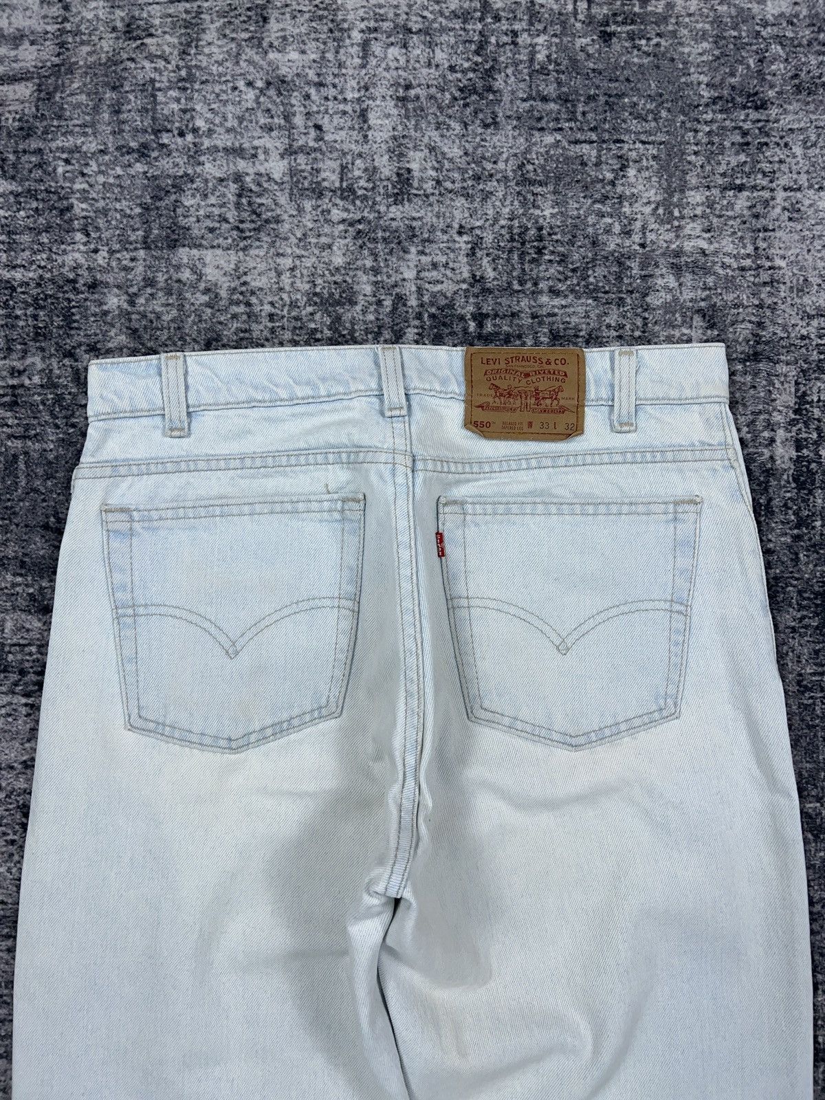 Levi's × Vintage Vintage 90s Levi’s 550 Denim Jeans Made in USA 32x32 Size US 32 / EU 48 - 3 Thumbnail