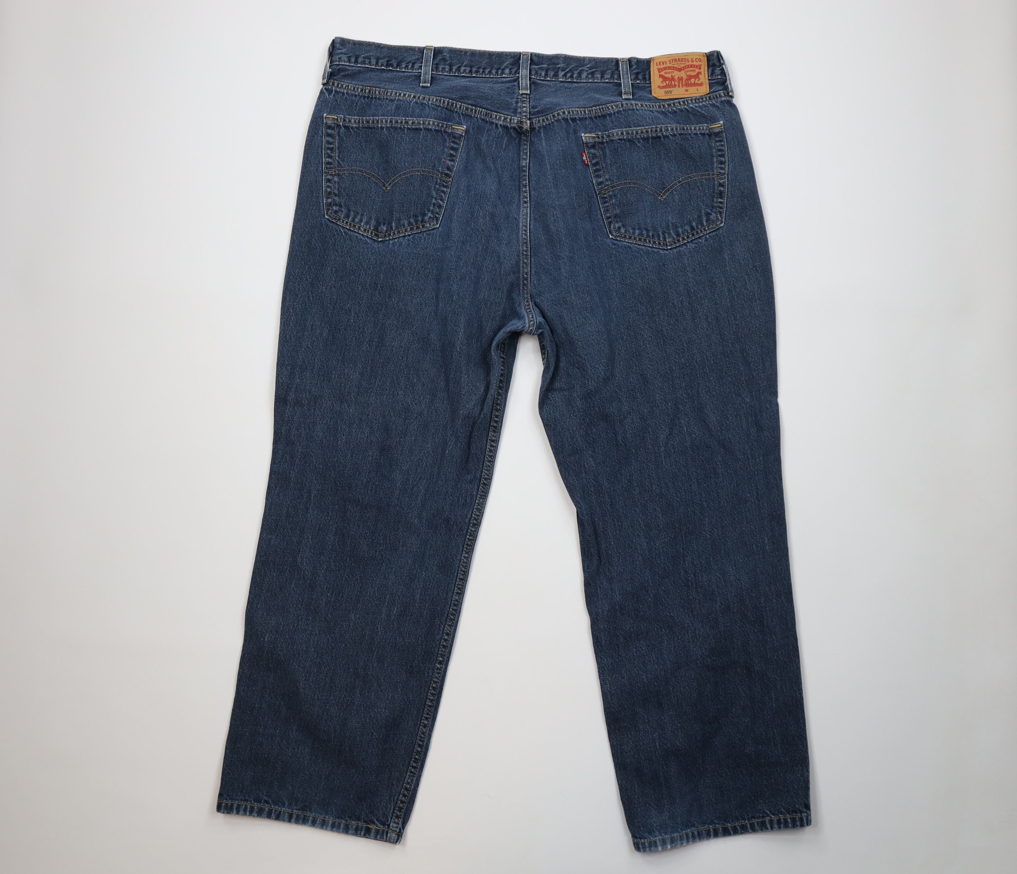 Levi's Vintage Y2K Levis 559 Relaxed Straight Wide Leg Denim Jeans Size US 44 / EU 60 - 9 Thumbnail