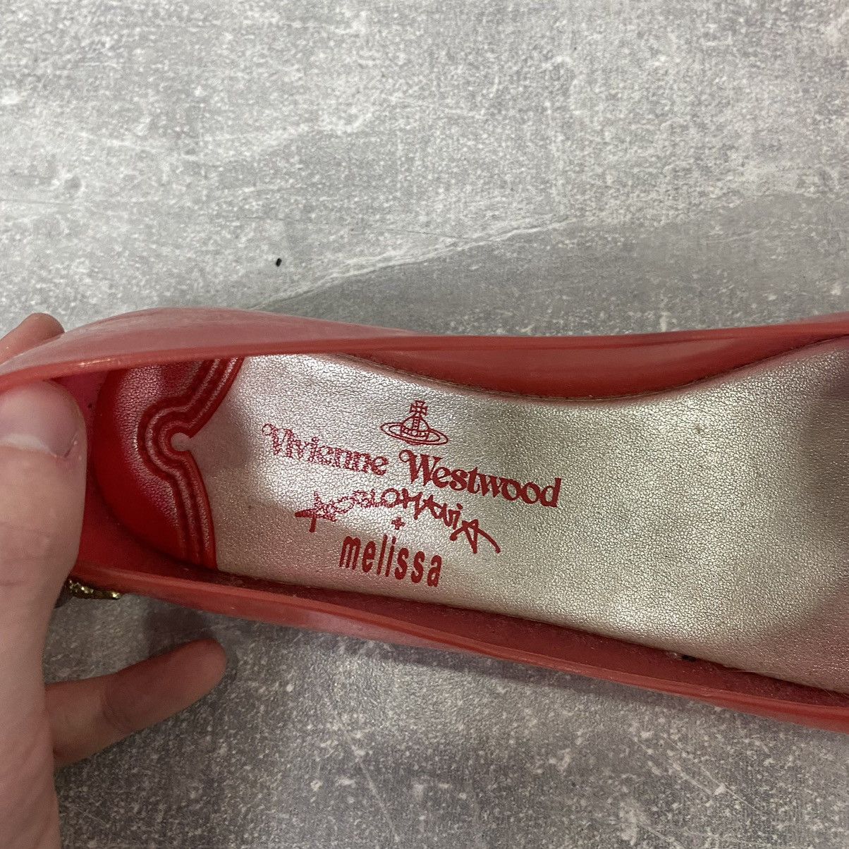 Melissa × Vivienne Westwood Vintage Vivienne Westwood Melissa Ballet Flats Anglomania Size US 7 / IT 37 - 4 Thumbnail