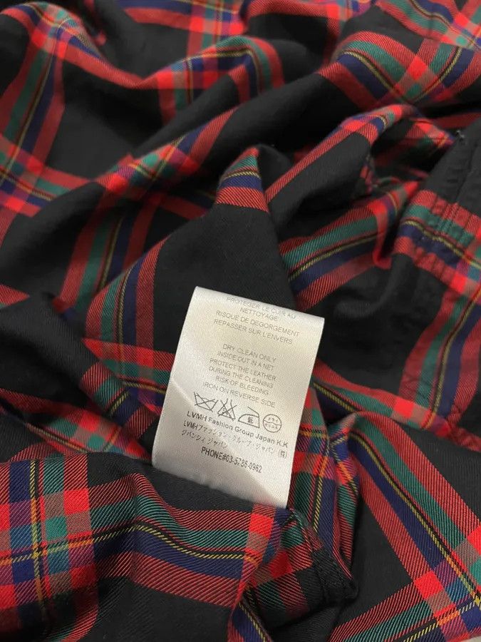 Givenchy SS2016 Givenchy Star Leather Patch Tartan Shirt by Riccardo Tisci Size US S / EU 44-46 / 1 - 11 Thumbnail