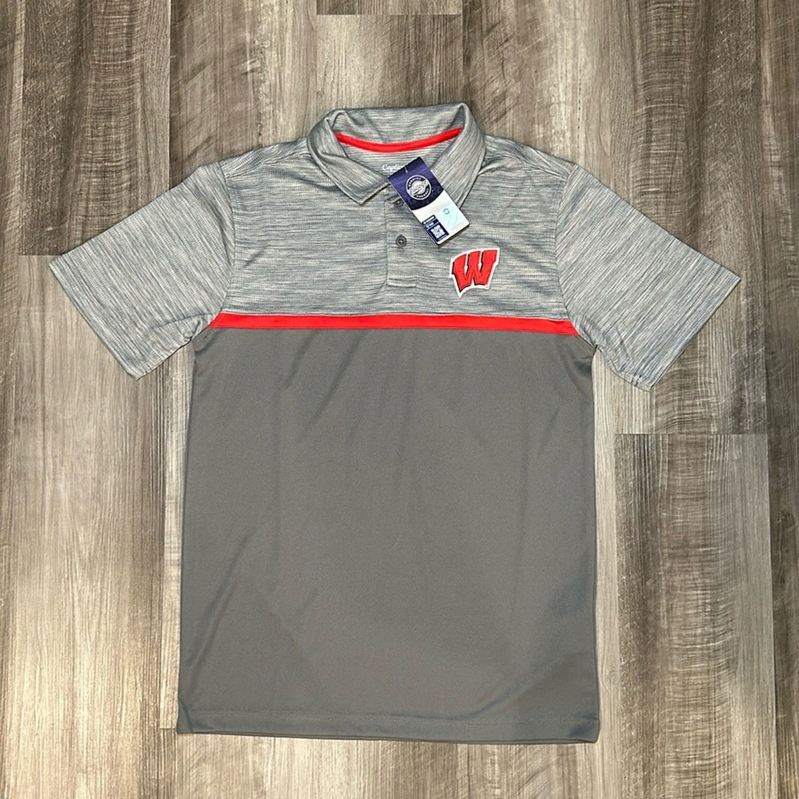 Other Wisconsin Badgers Captivating Polo - Medium Size US M / EU 48-50 / 2 - 2 Thumbnail