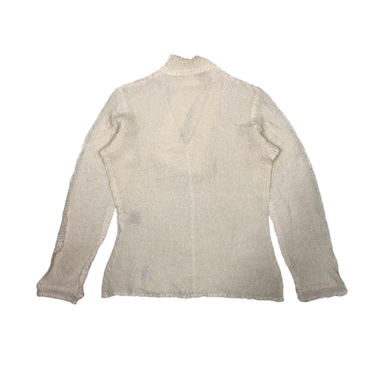 Yoshiyuki Konishi 🔥VINTAGE PLEATED PULL OVER CROPPED YOSHIYUKI KONISHI Size M / US 6-8 / IT 42-44 - 2 Thumbnail