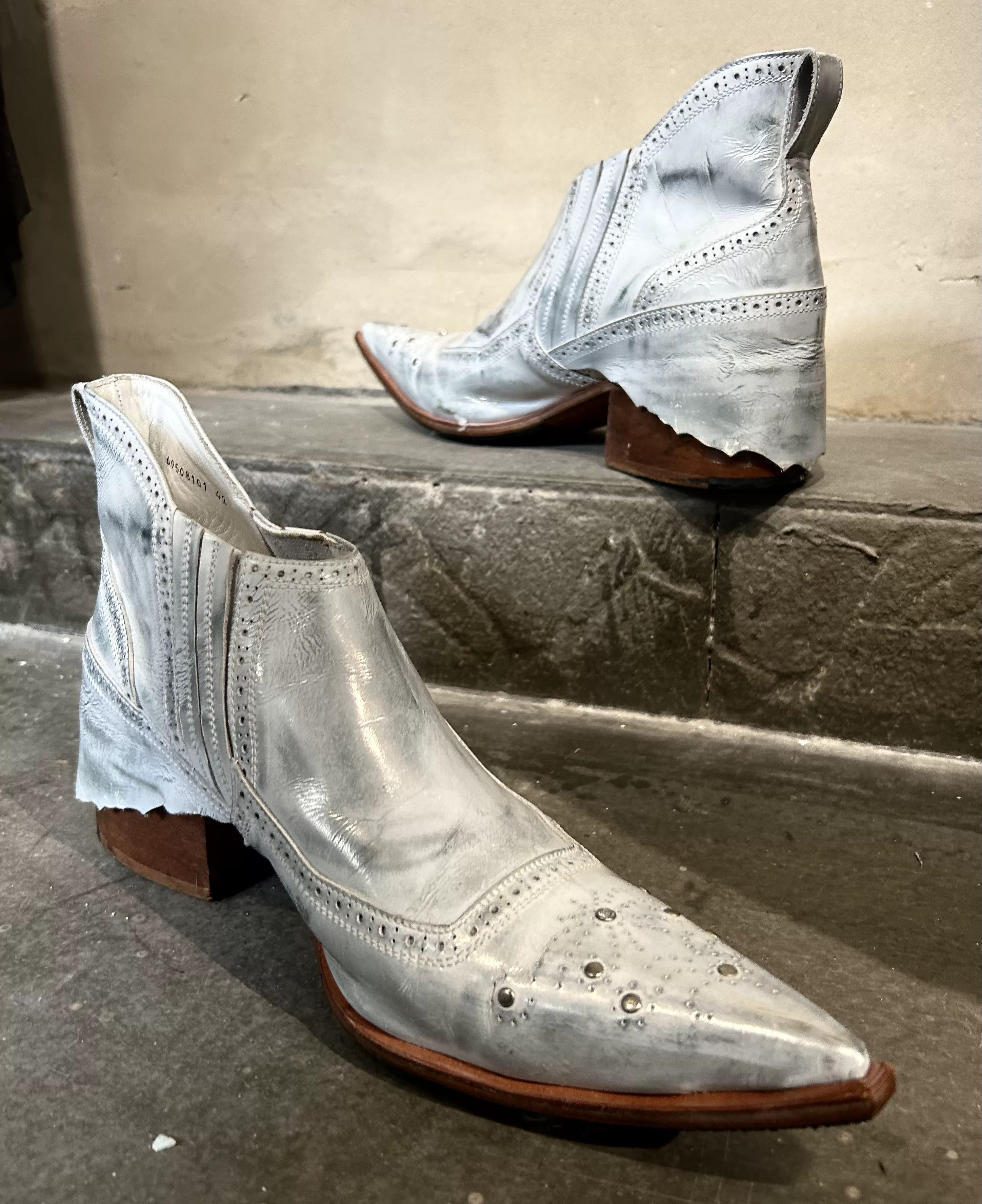 HIROMUTAKAHARA パイソン　クロコ　ウエスタンミュール Hiromu Takahara Boots | Grailed