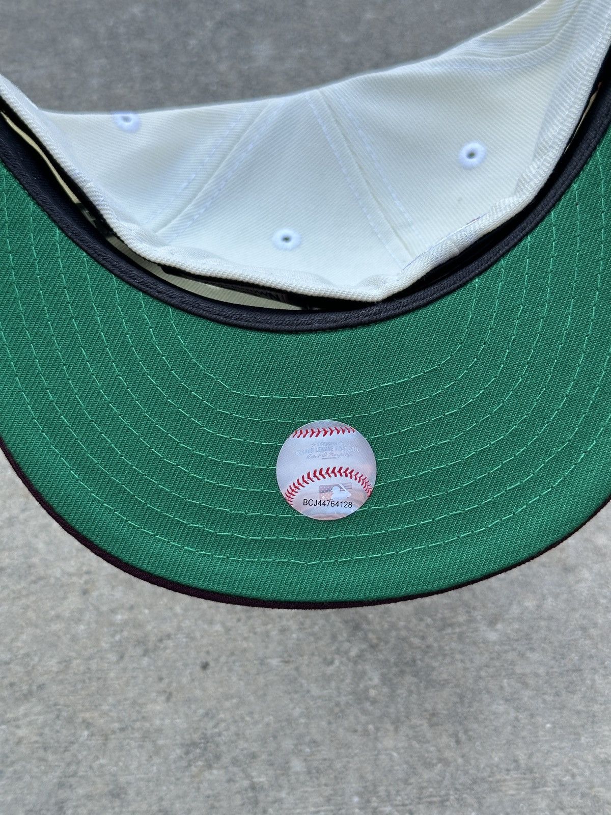 MLB × New Era New York Mets Script Two Tone Fitted Hat 7 1/4 95 North NY Size ONE SIZE - 3 Thumbnail