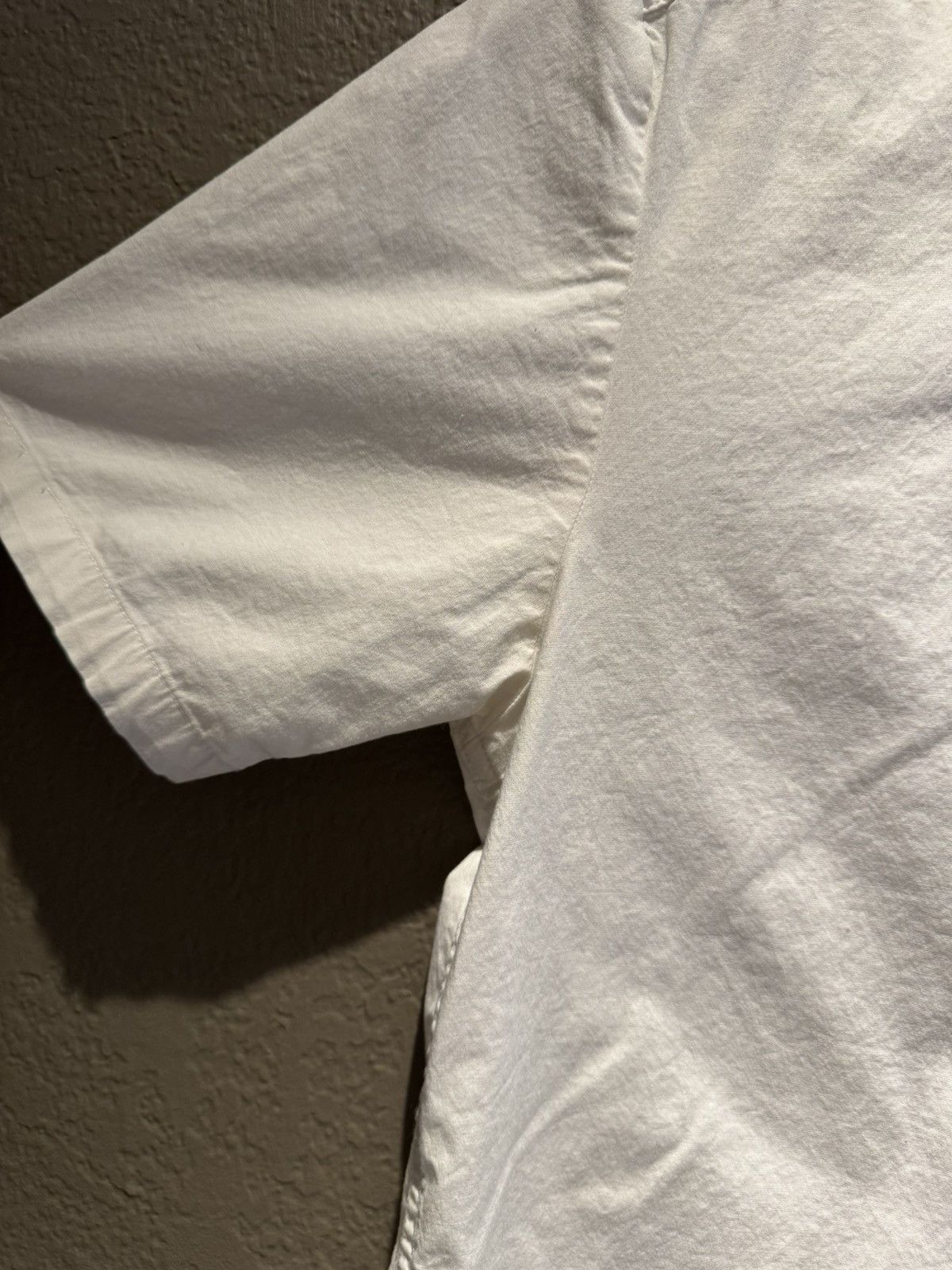 Volcom 00s Volcom White Asymmetric Stitch Button Up Medium Size US M / EU 48-50 / 2 - 6 Thumbnail