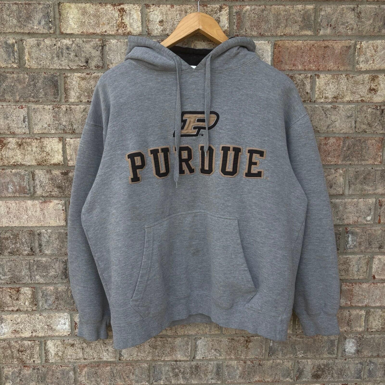 Other Vintage Purdue Gray Hoodie Size US XL / EU 56 / 4 - 1 Thumbnail