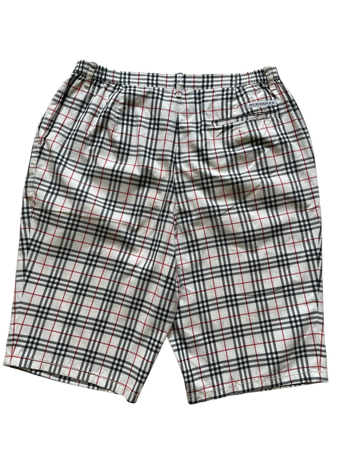 Burberry × Vintage Vintage Burberry Golf Novacheck Shorts Size US 30 / EU 46 - 2 Thumbnail