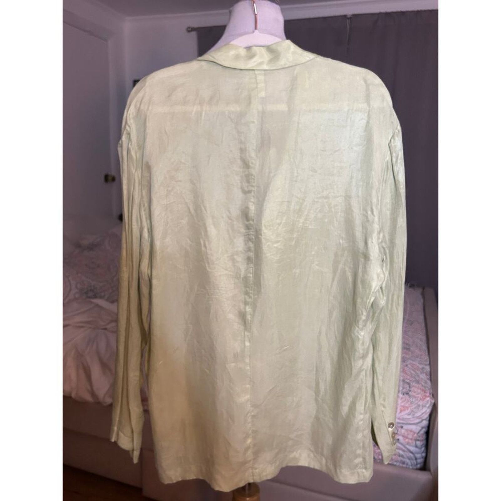 Zara Nwt- Zara 100% Lyocel blazer- S/M Size M / US 6-8 / IT 42-44 - 3 Thumbnail