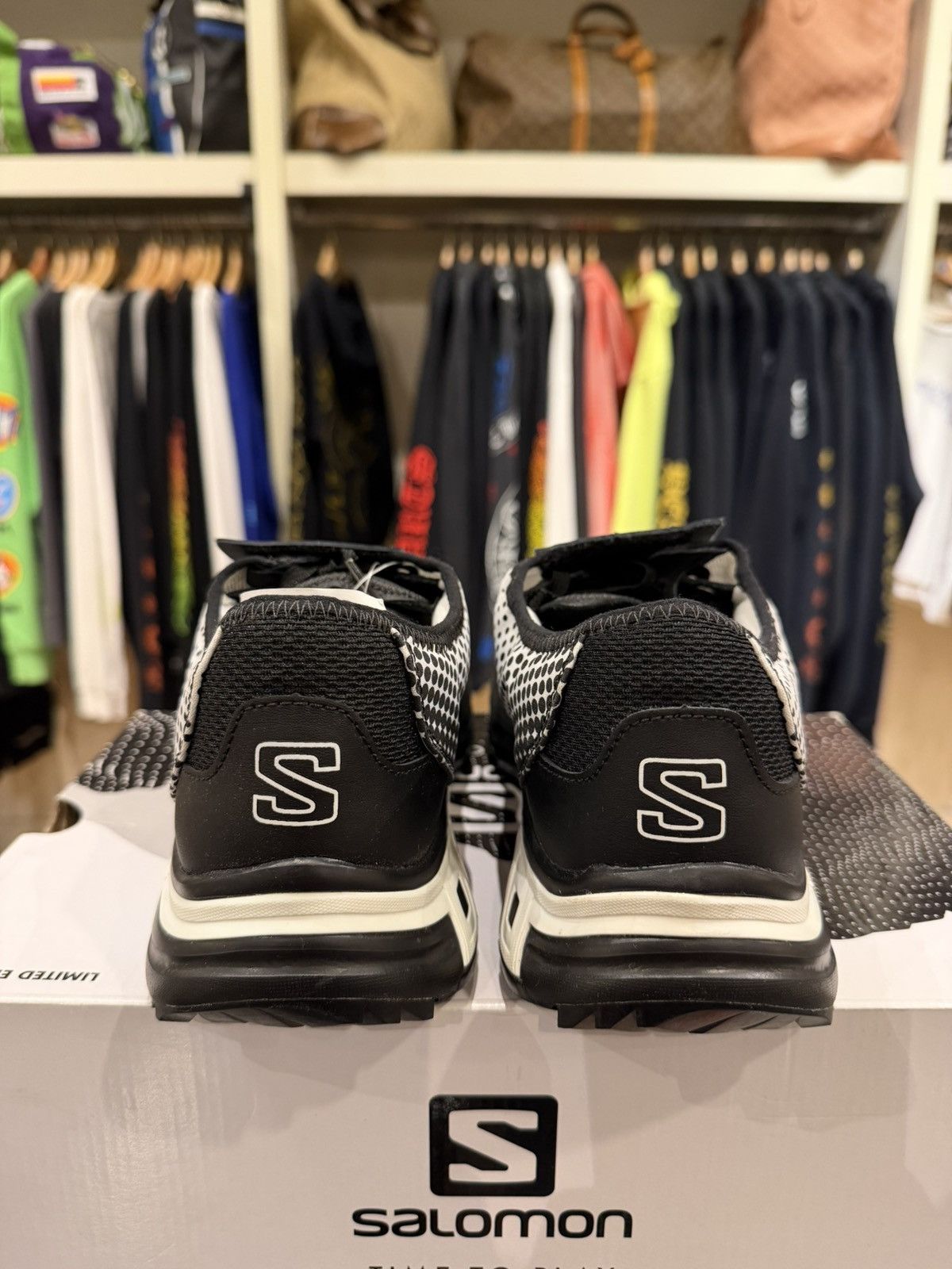 Salomon Salomon x CDG SR901E Re CO - White/Black Size US 11 / EU 44 - 3 Thumbnail