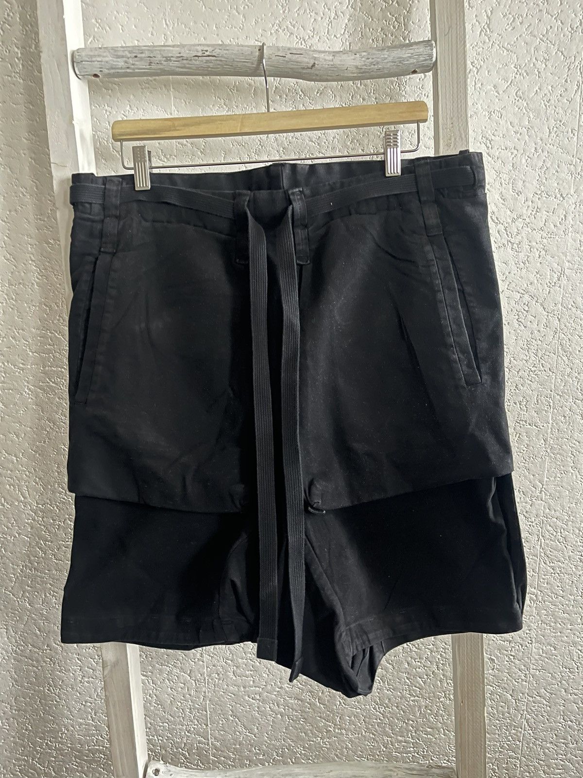 image of Boris Bidjan Saberi Boris Bidian Saberi Shorts P26 in Black, Men's (Size 31)