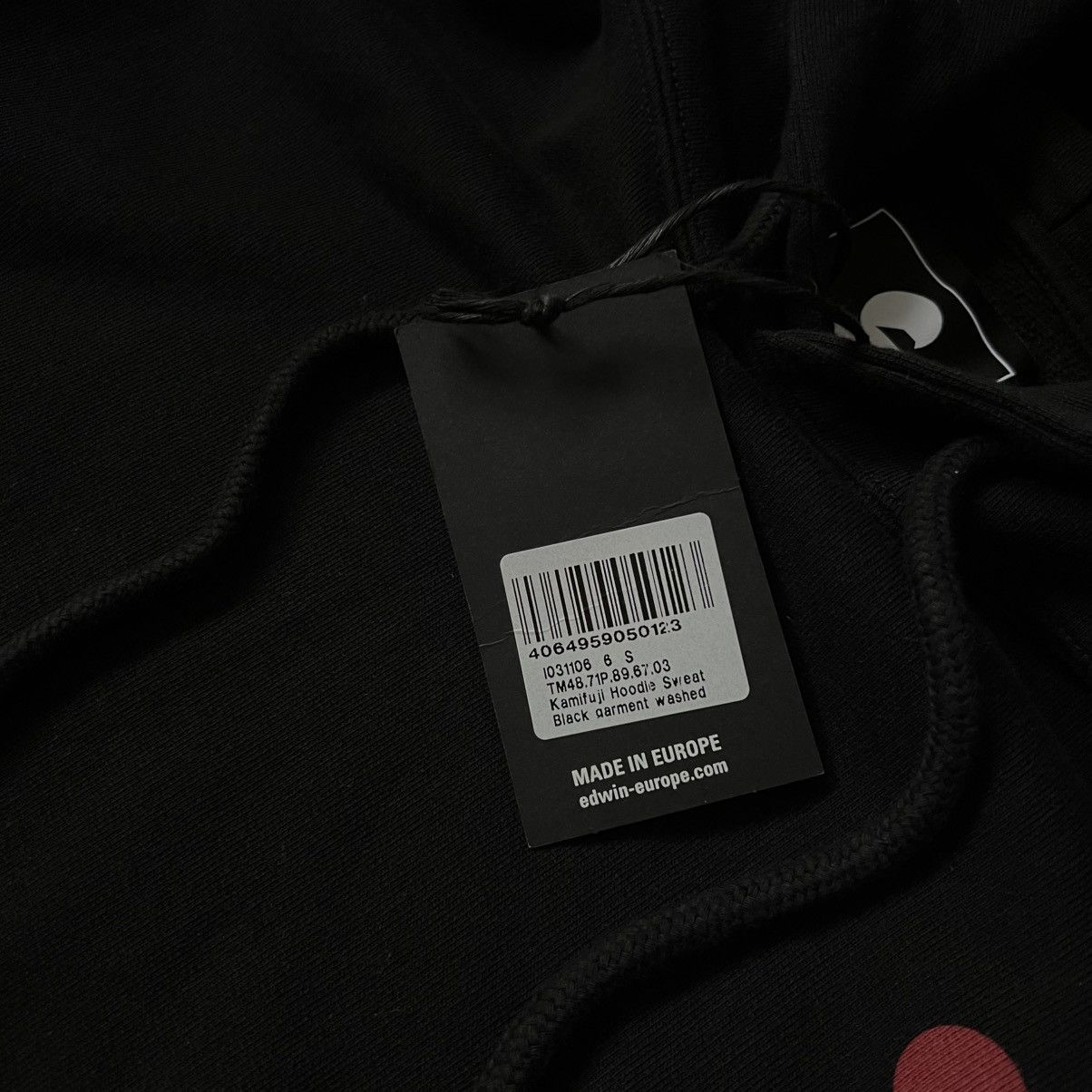 Edwin Edwin Japan Kamifuji Hoodie Black Men’s S Oversized Size US S / EU 44-46 / 1 - 4 Thumbnail